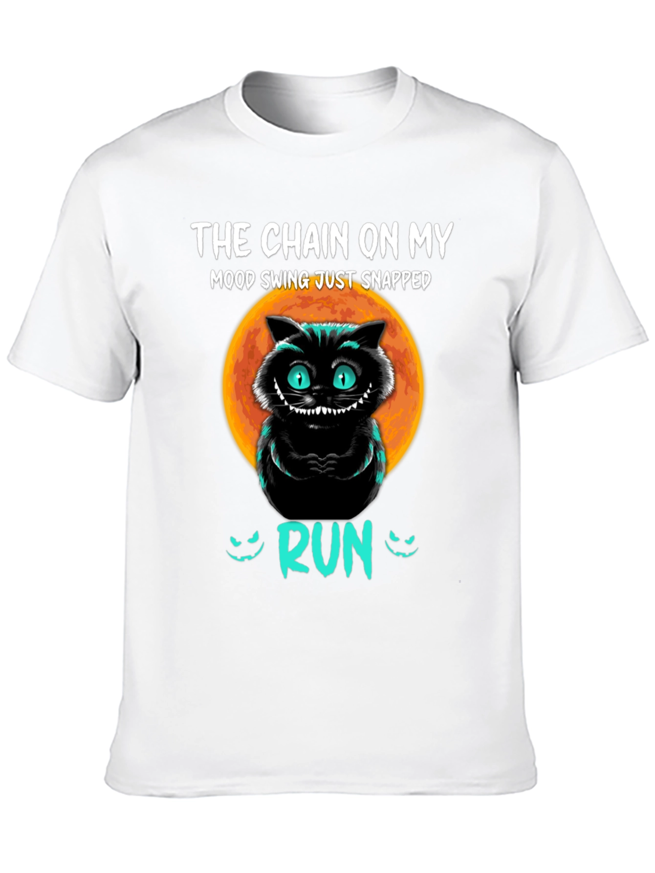 Mood Swing Cat T-Shirt - Run