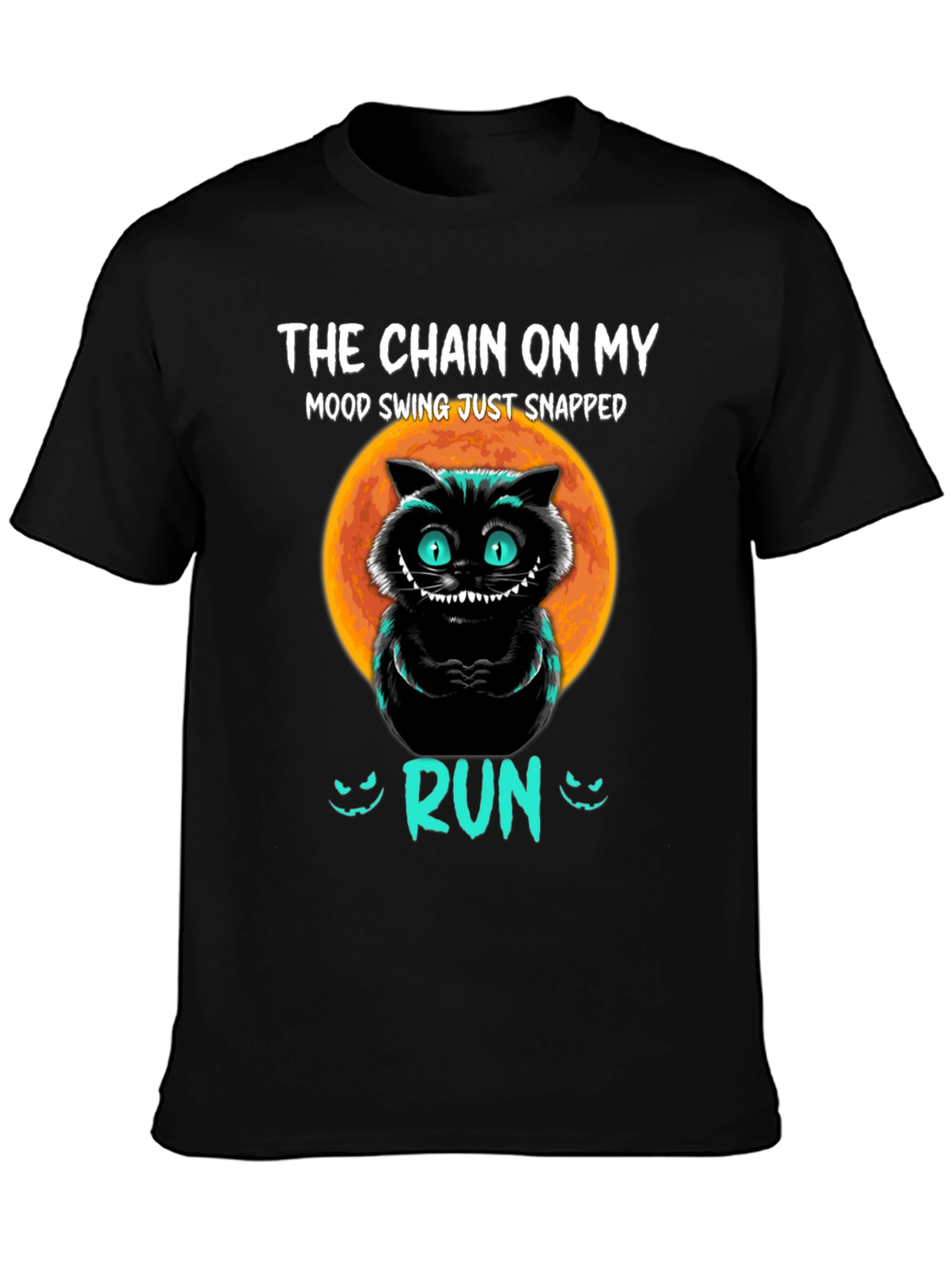 Mood Swing Cat T-Shirt - Run