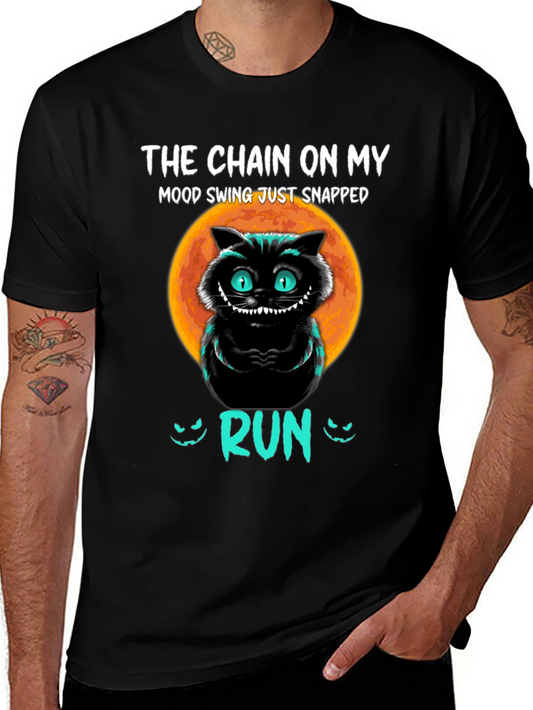 Mood Swing Cat T-Shirt - Run