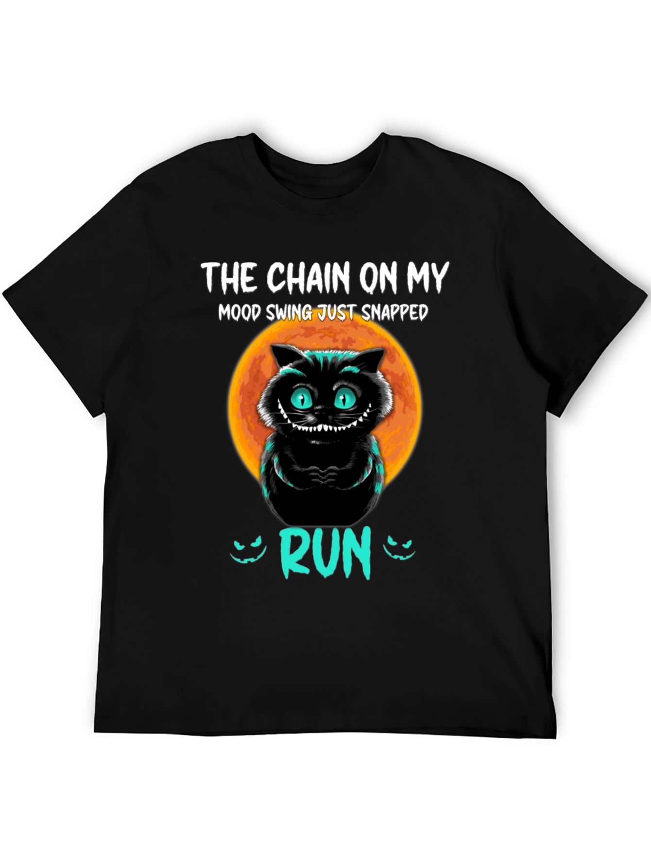 Mood Swing Cat T-Shirt - Run