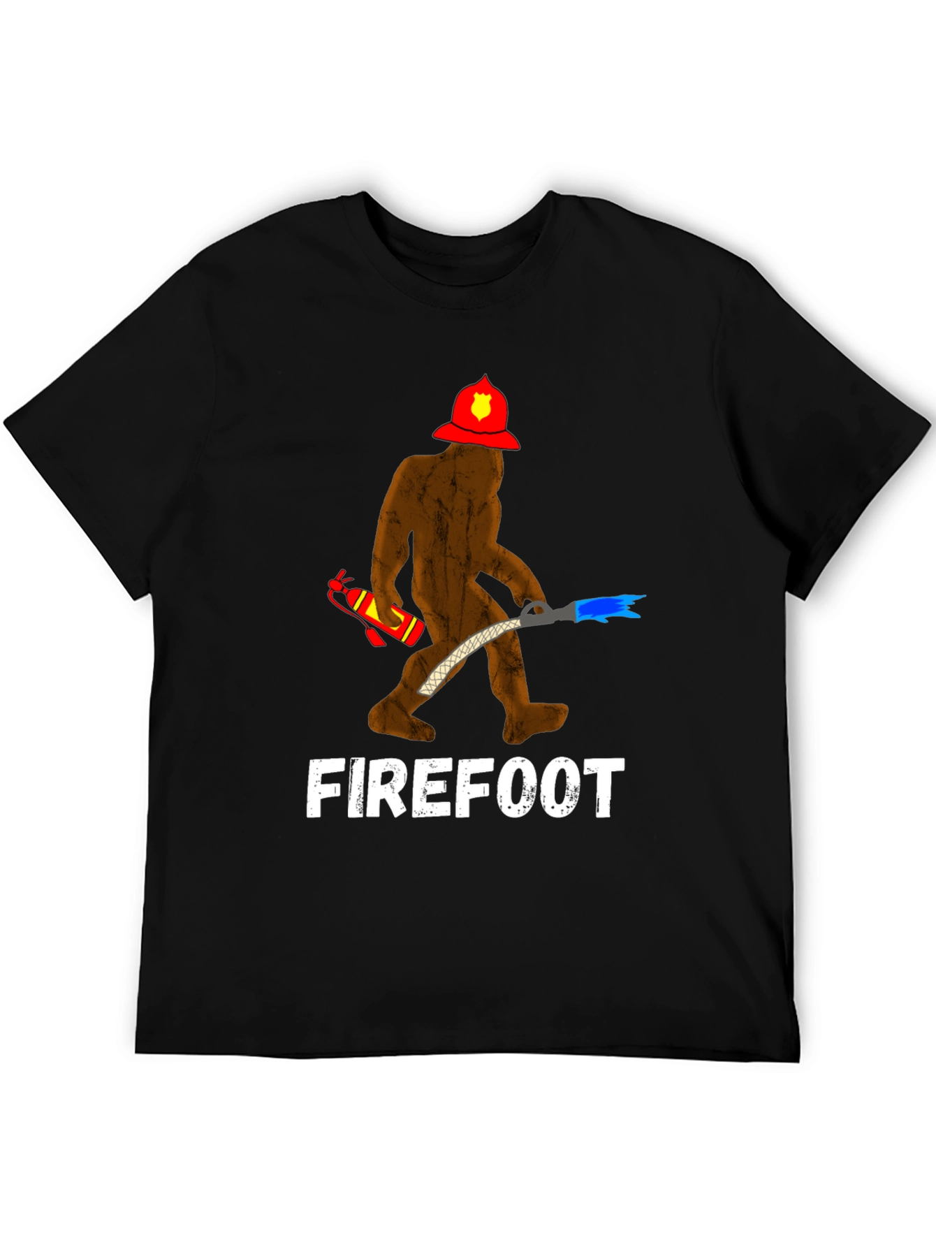 Firefoot Bigfoot Firefighter T-Shirt