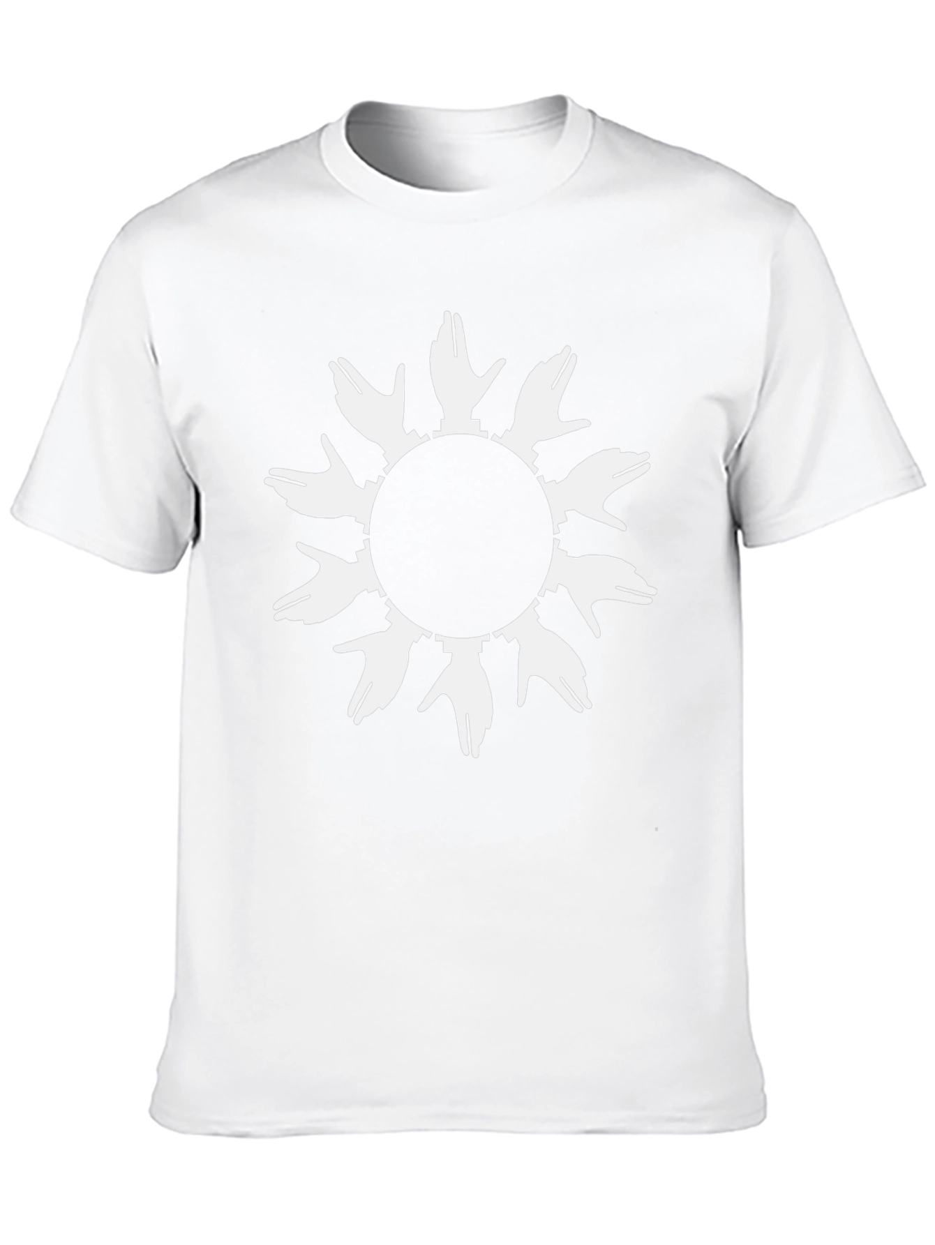 Abstract Hands Circle T-Shirt