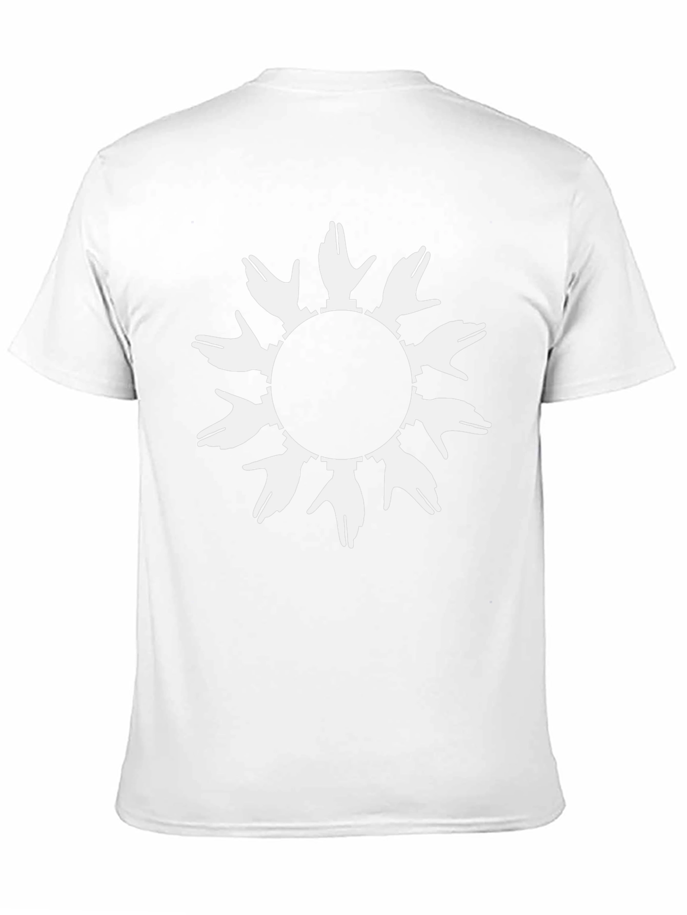 Abstract Hands Circle T-Shirt