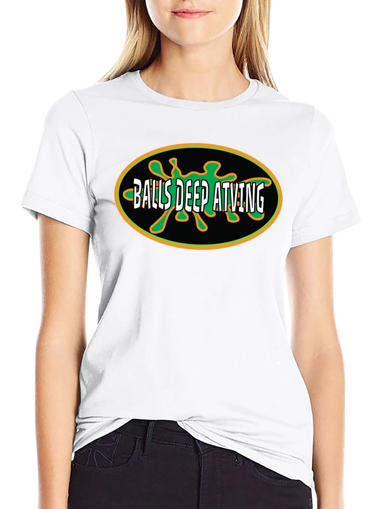 Balls Deep ATving Black T-Shirt