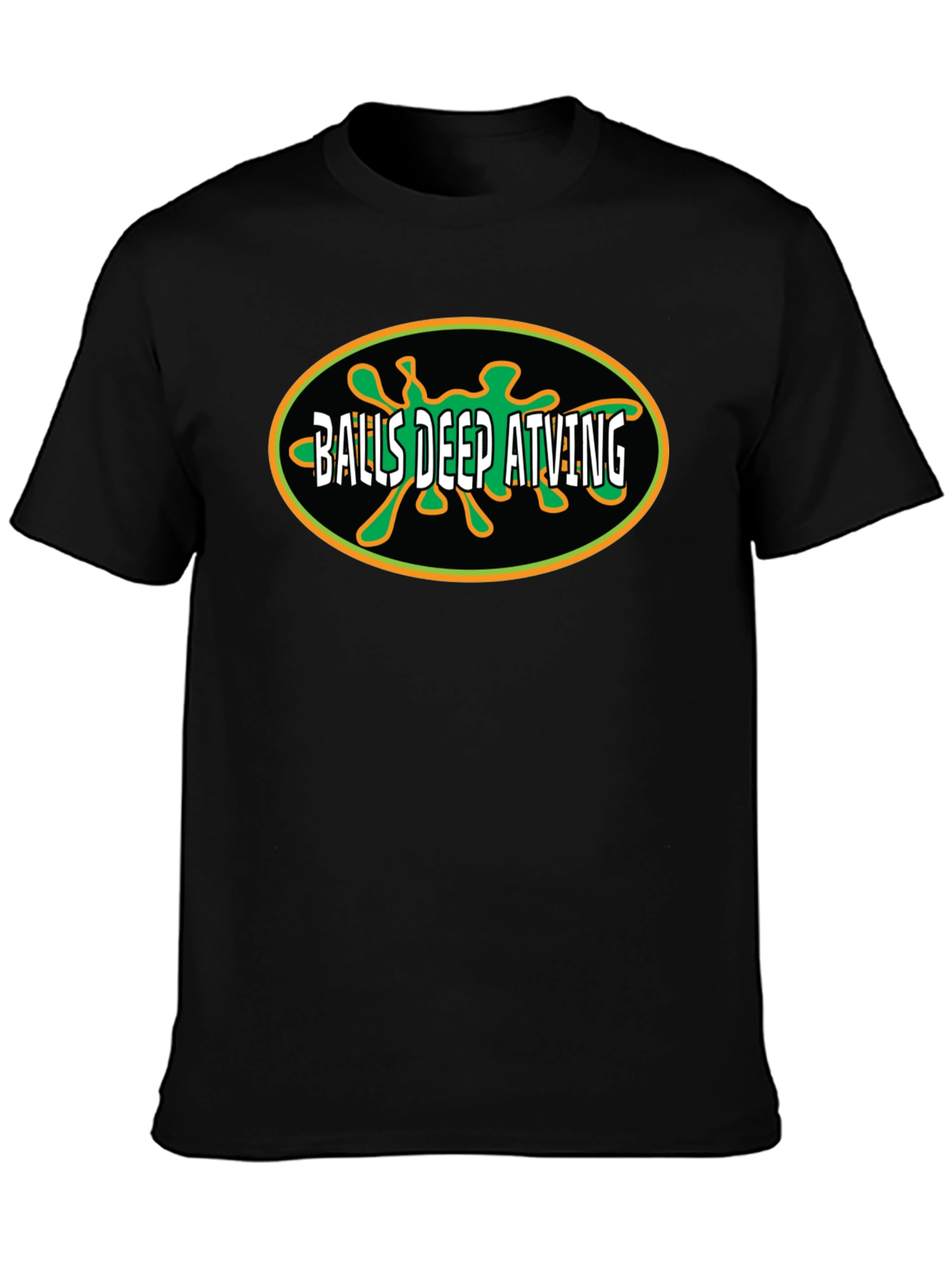 Balls Deep ATving Black T-Shirt