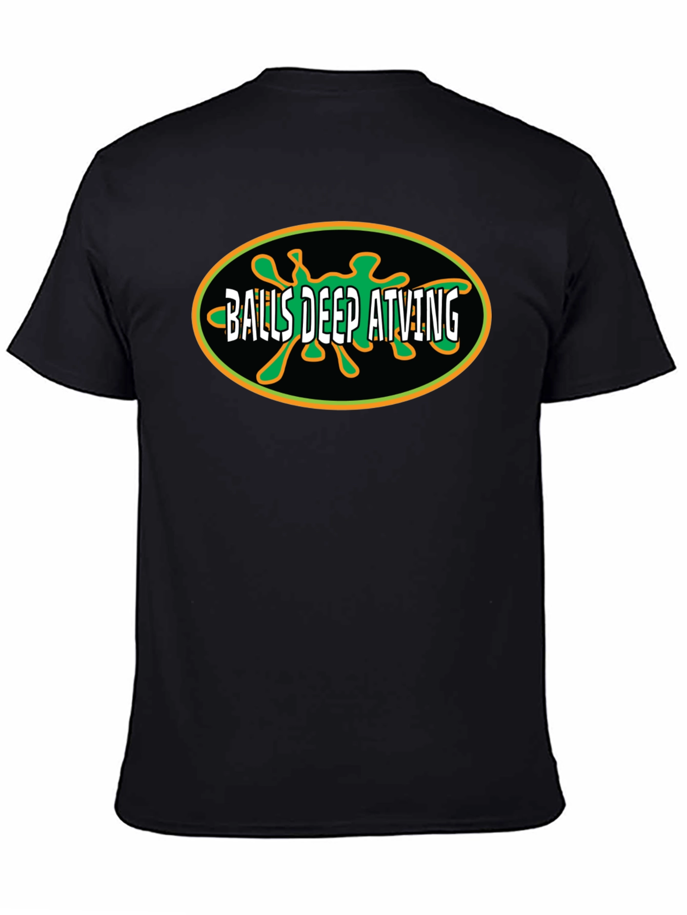Balls Deep ATving Black T-Shirt
