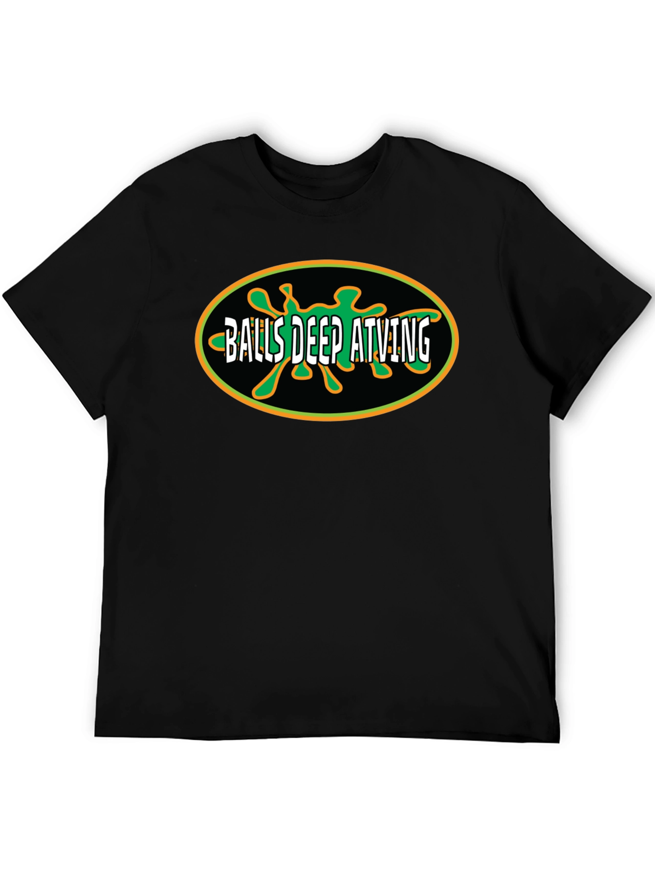 Balls Deep ATving Black T-Shirt