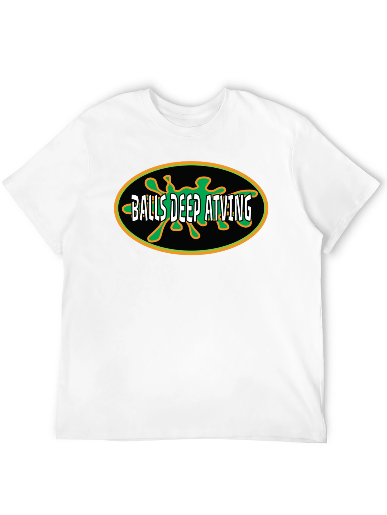 Balls Deep ATving Black T-Shirt