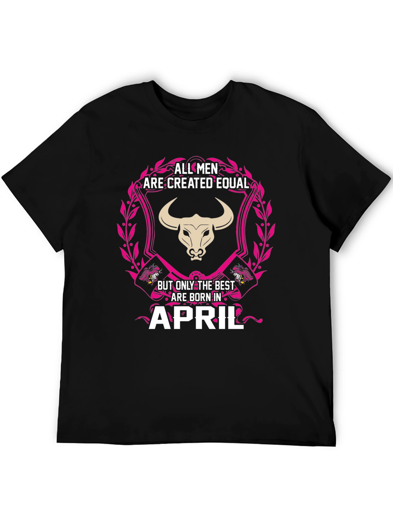 April Birthday Mens Graphic Tee
