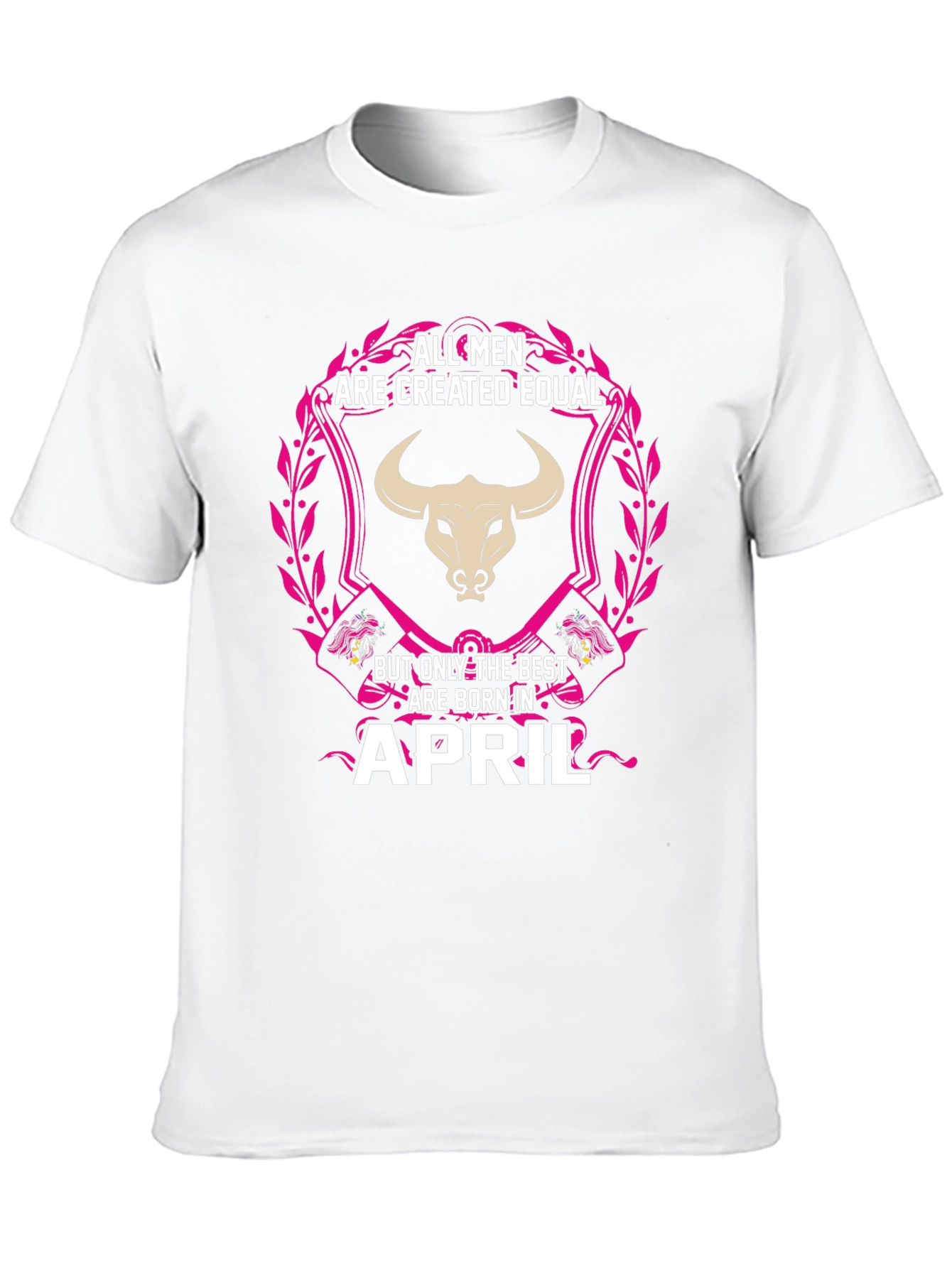 April Birthday Mens Graphic Tee