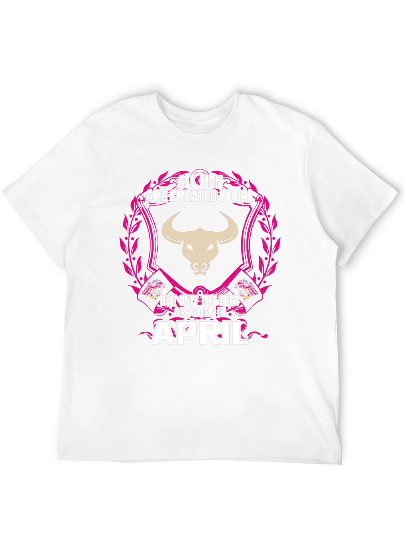 April Birthday Mens Graphic Tee