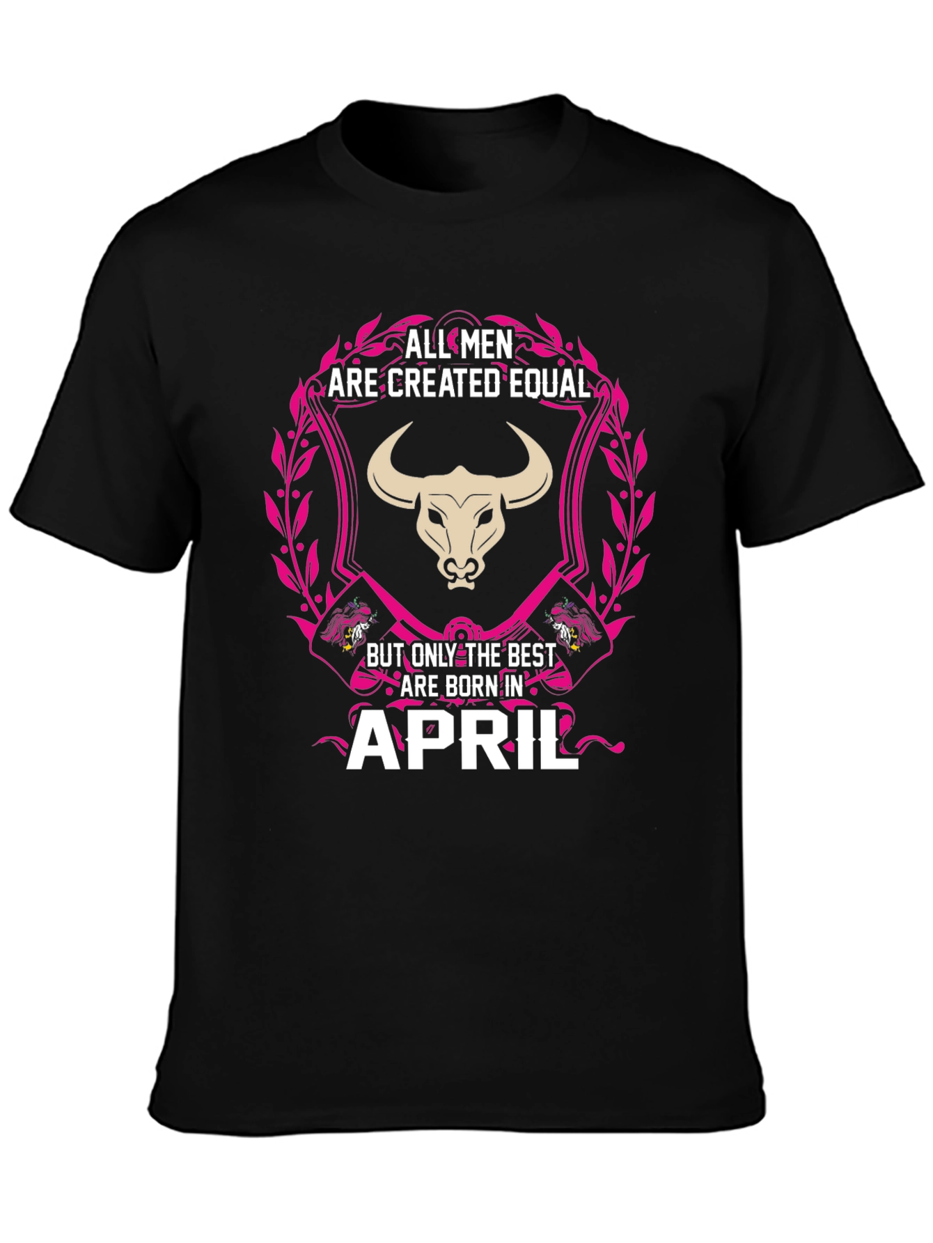 April Birthday Mens Graphic Tee