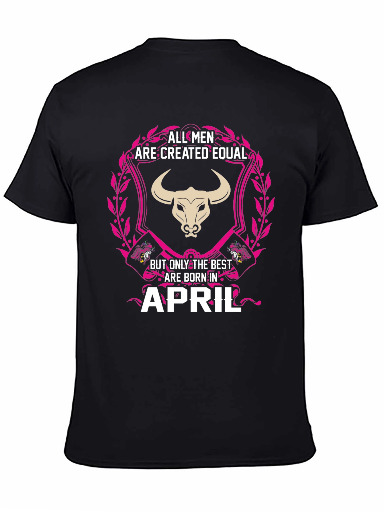 April Birthday Mens Graphic Tee