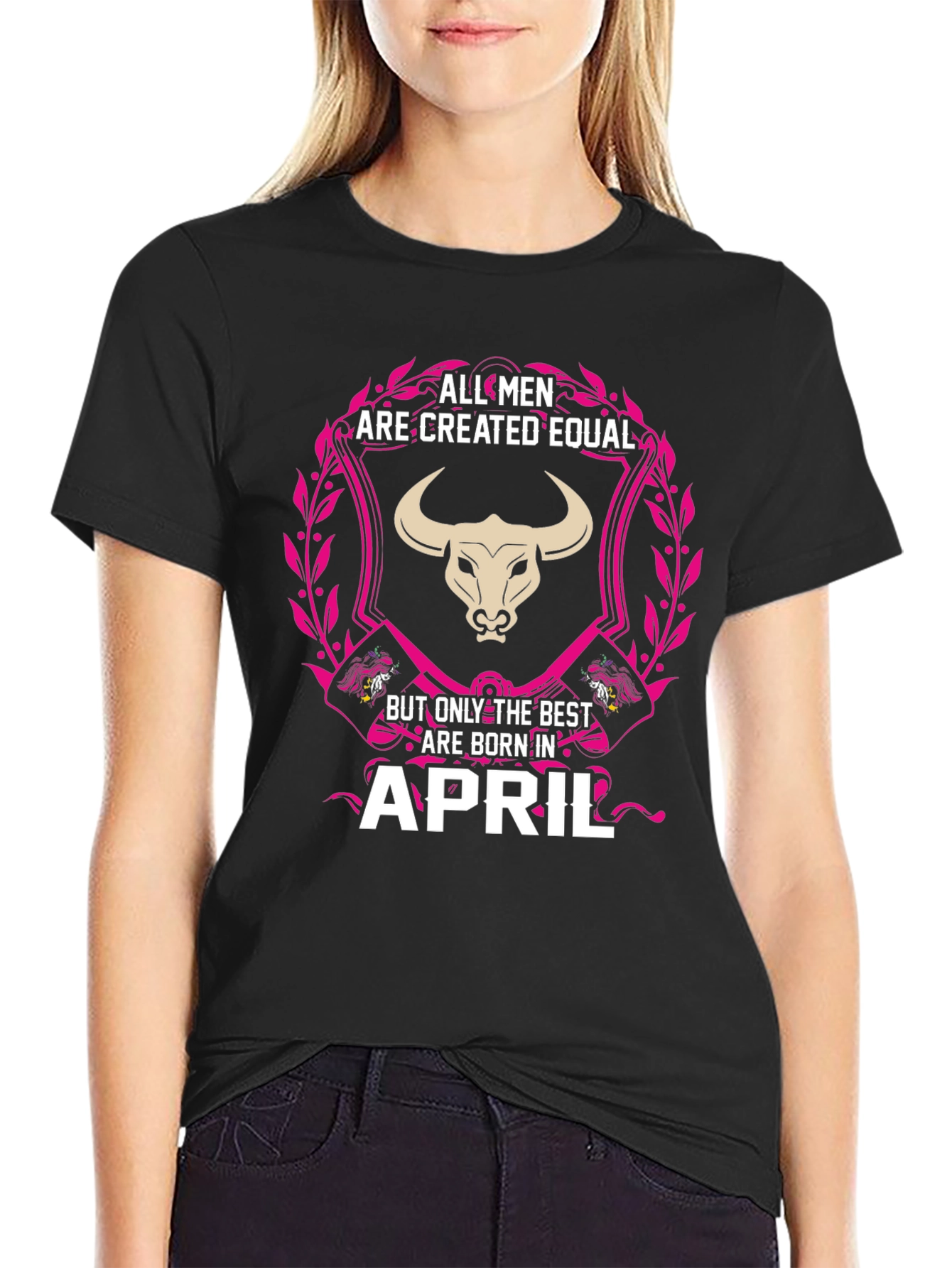 April Birthday Mens Graphic Tee