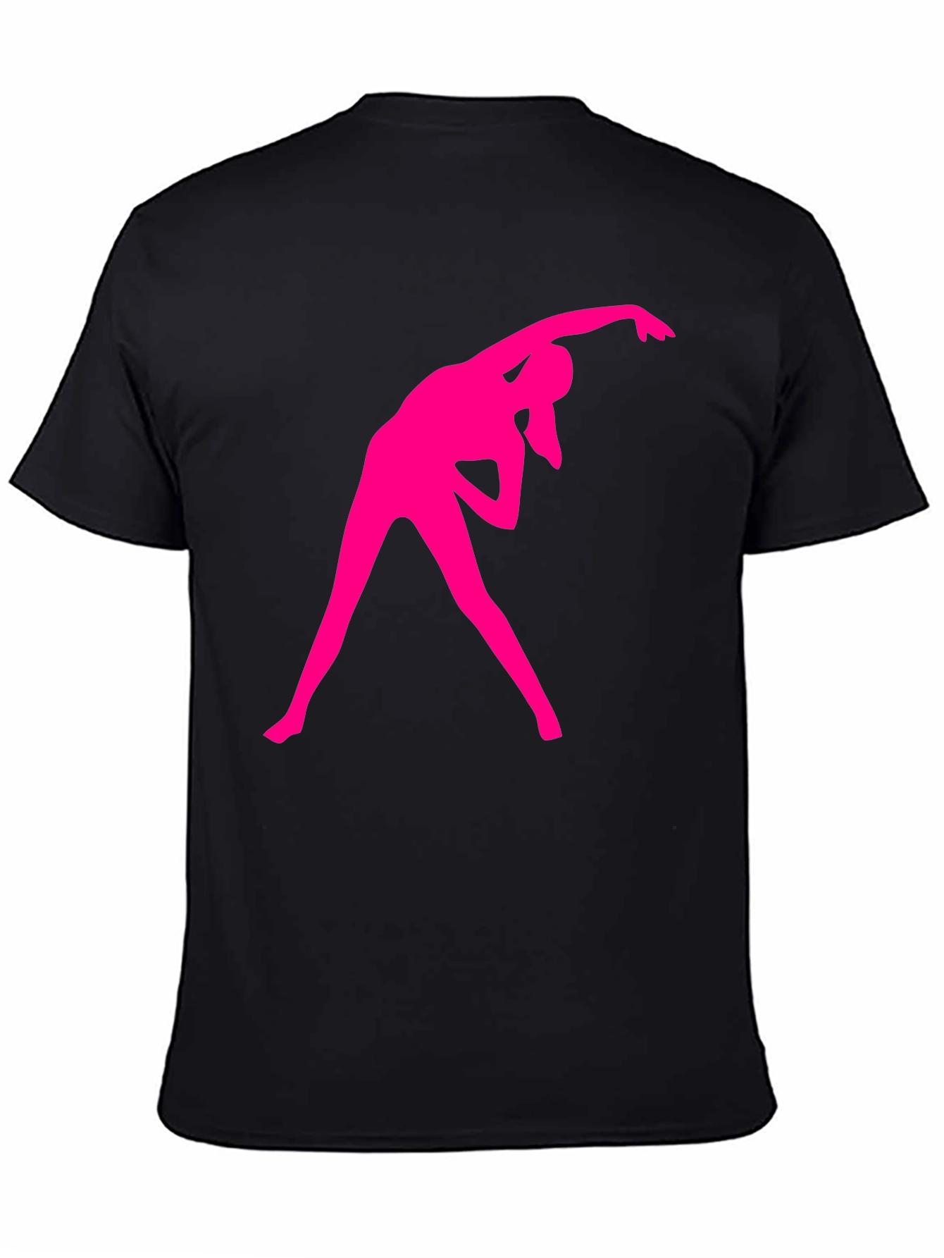 Fitness Graphic Tee - Black Cotton