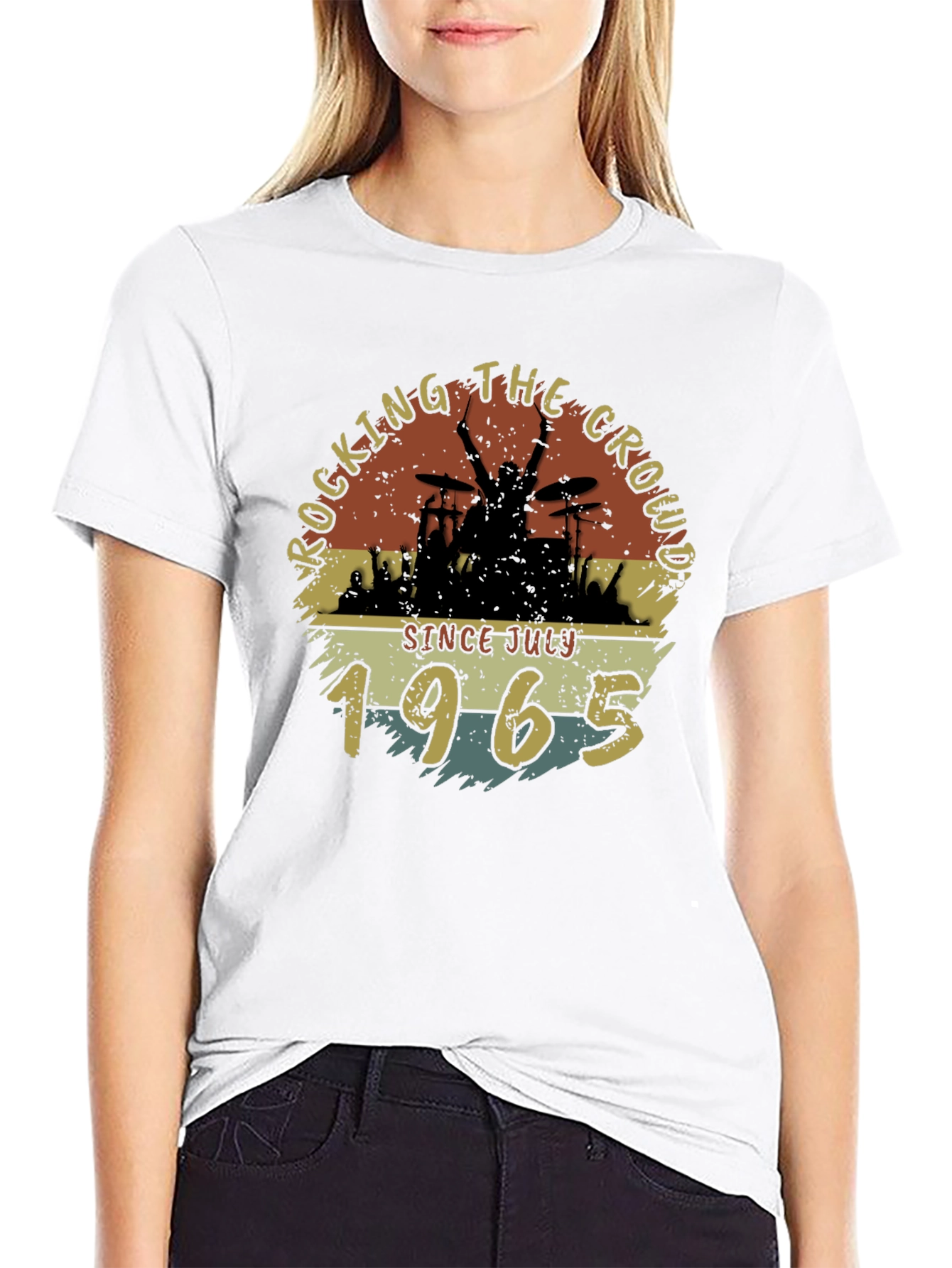 Rocking the Crowd Since July 1965 T-Shirt
