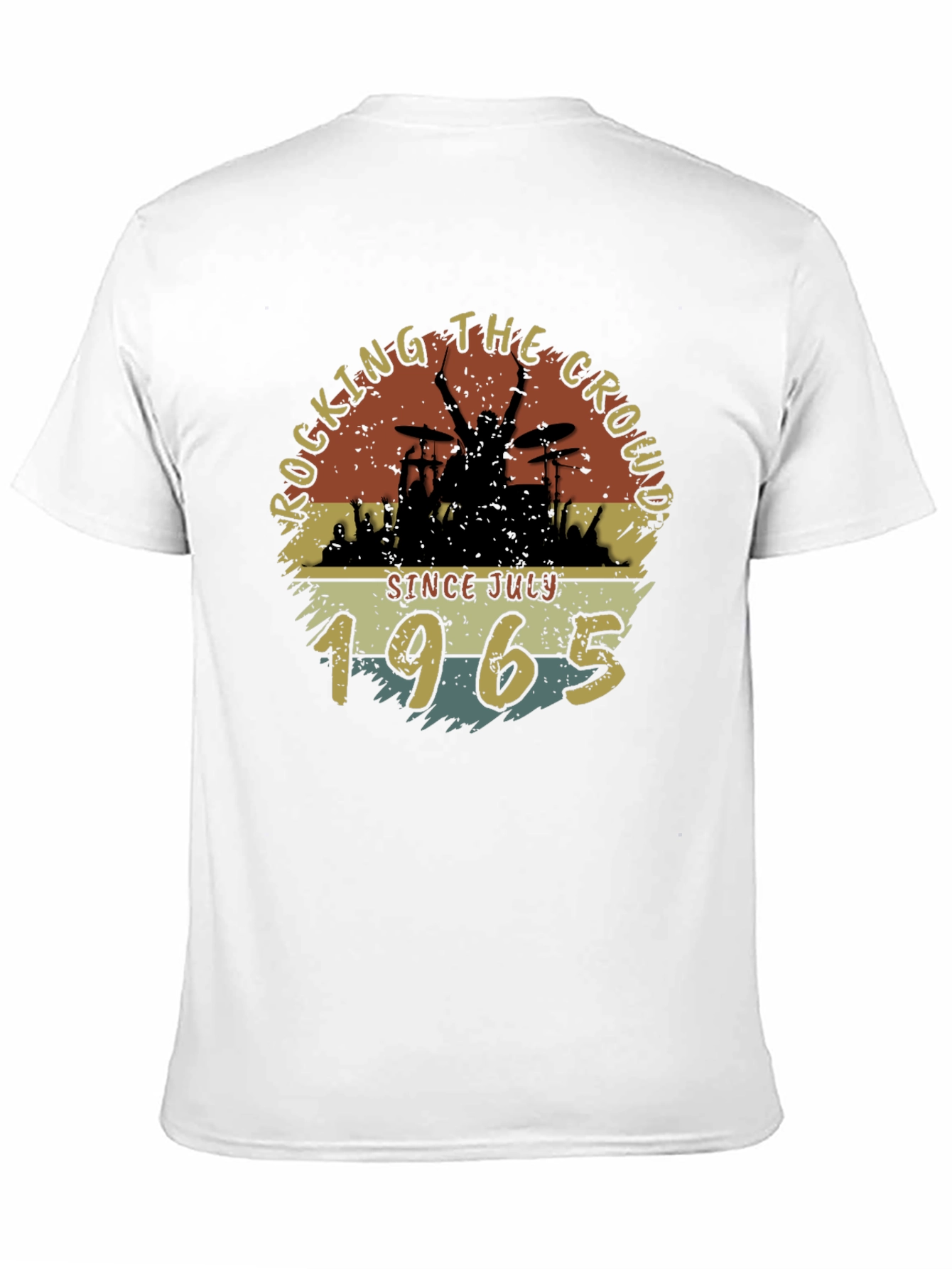 Rocking the Crowd Since July 1965 T-Shirt