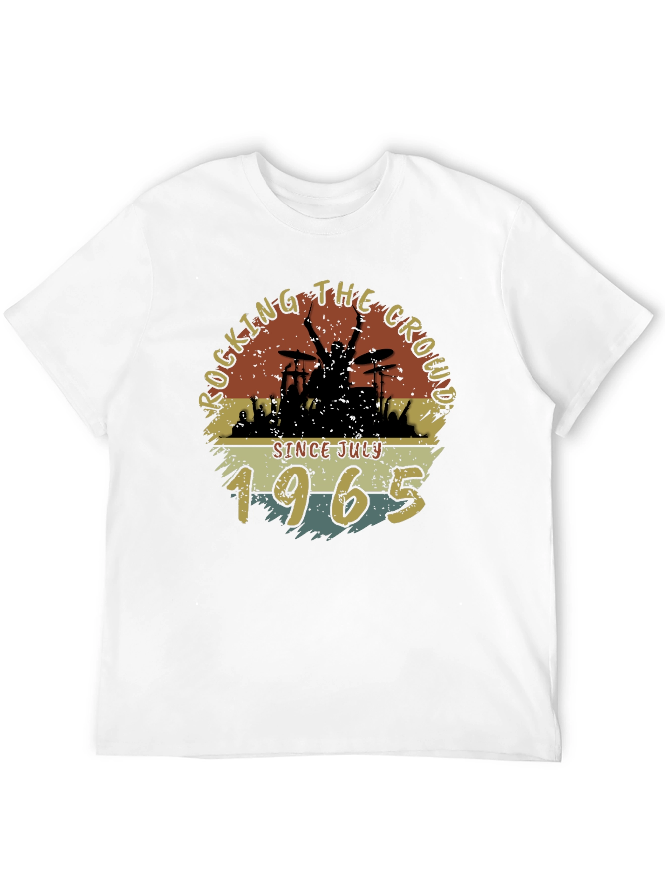 Rocking the Crowd Since July 1965 T-Shirt