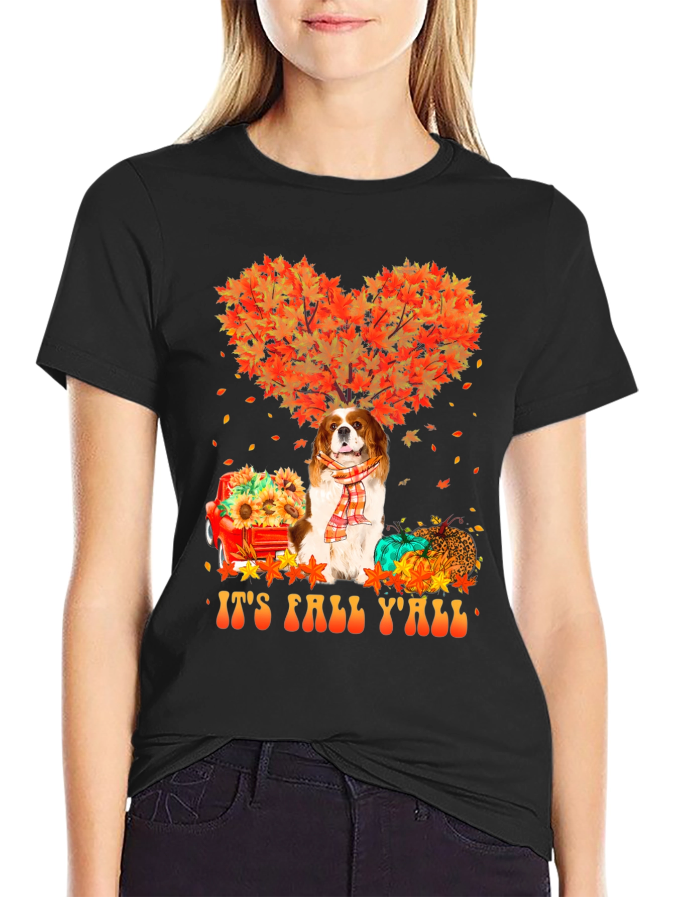 Fall Yall Dog T-Shirt