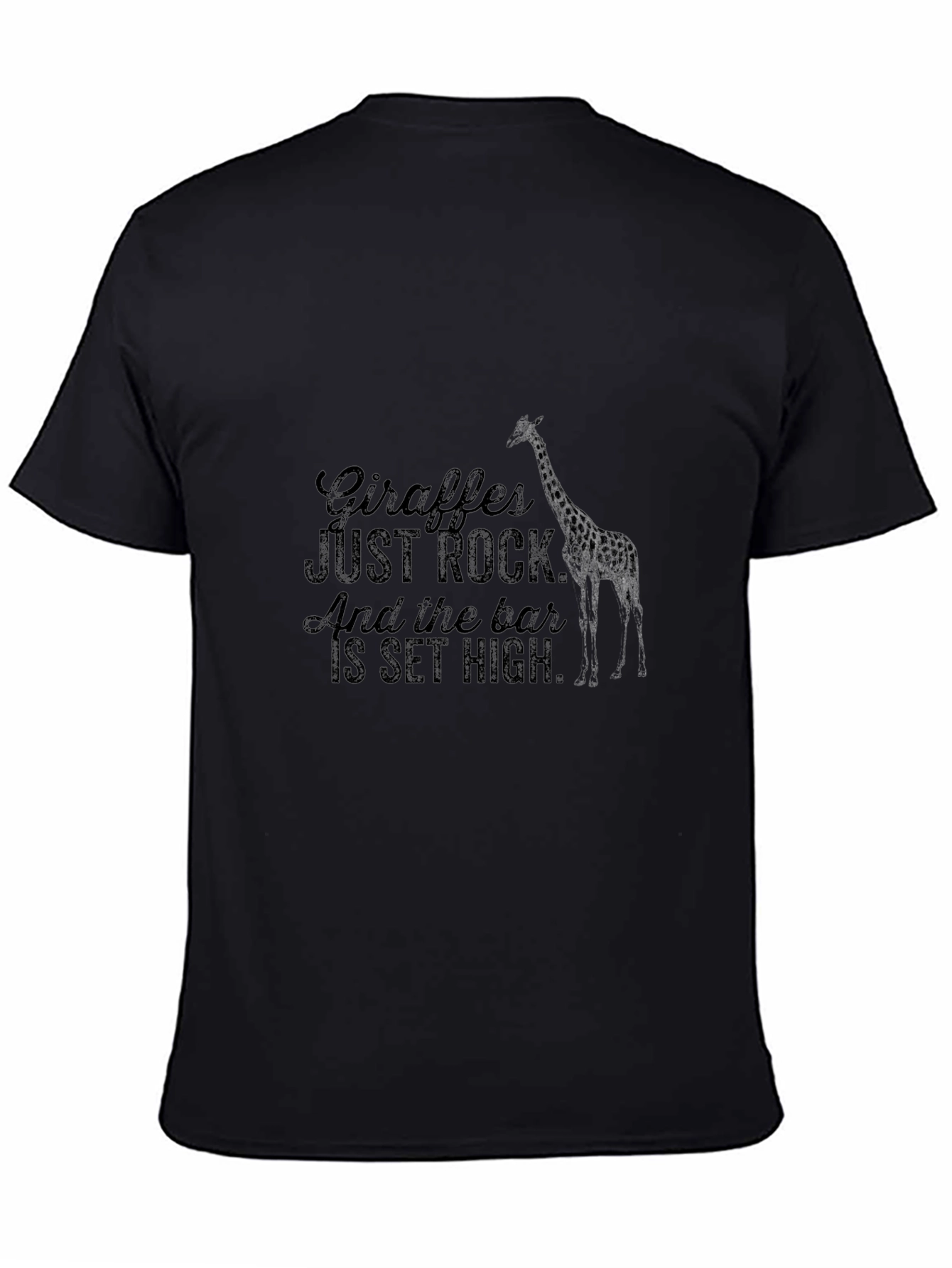 Giraffe Rock T-Shirt - High Quality Graphic Tee