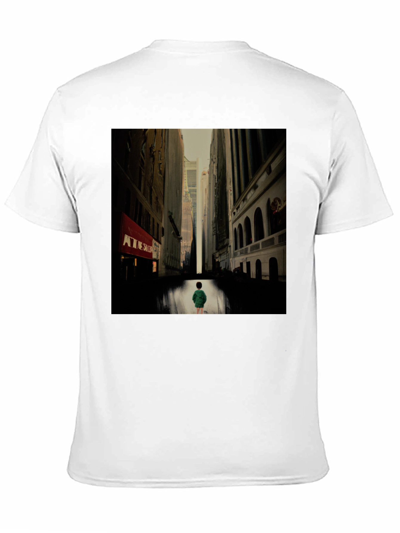 Urban Serenity Black T-Shirt