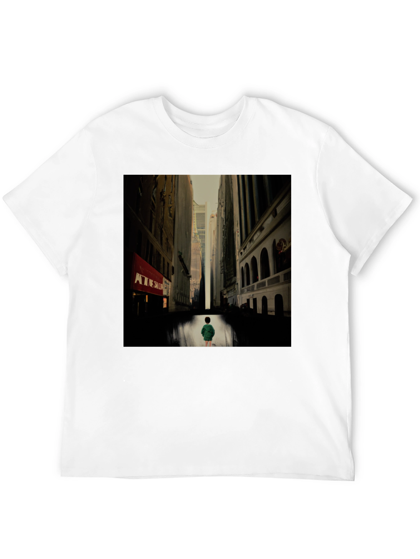 Urban Serenity Black T-Shirt