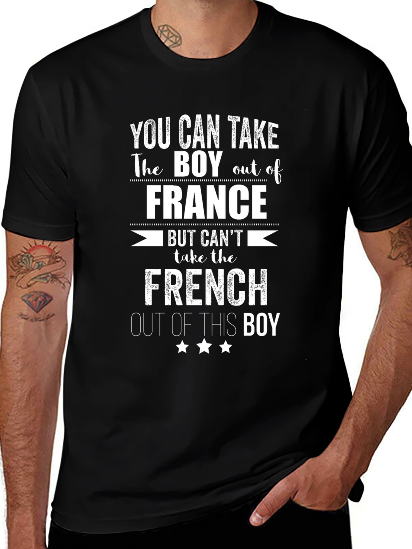 Funny French Pride Graphic T-Shirt