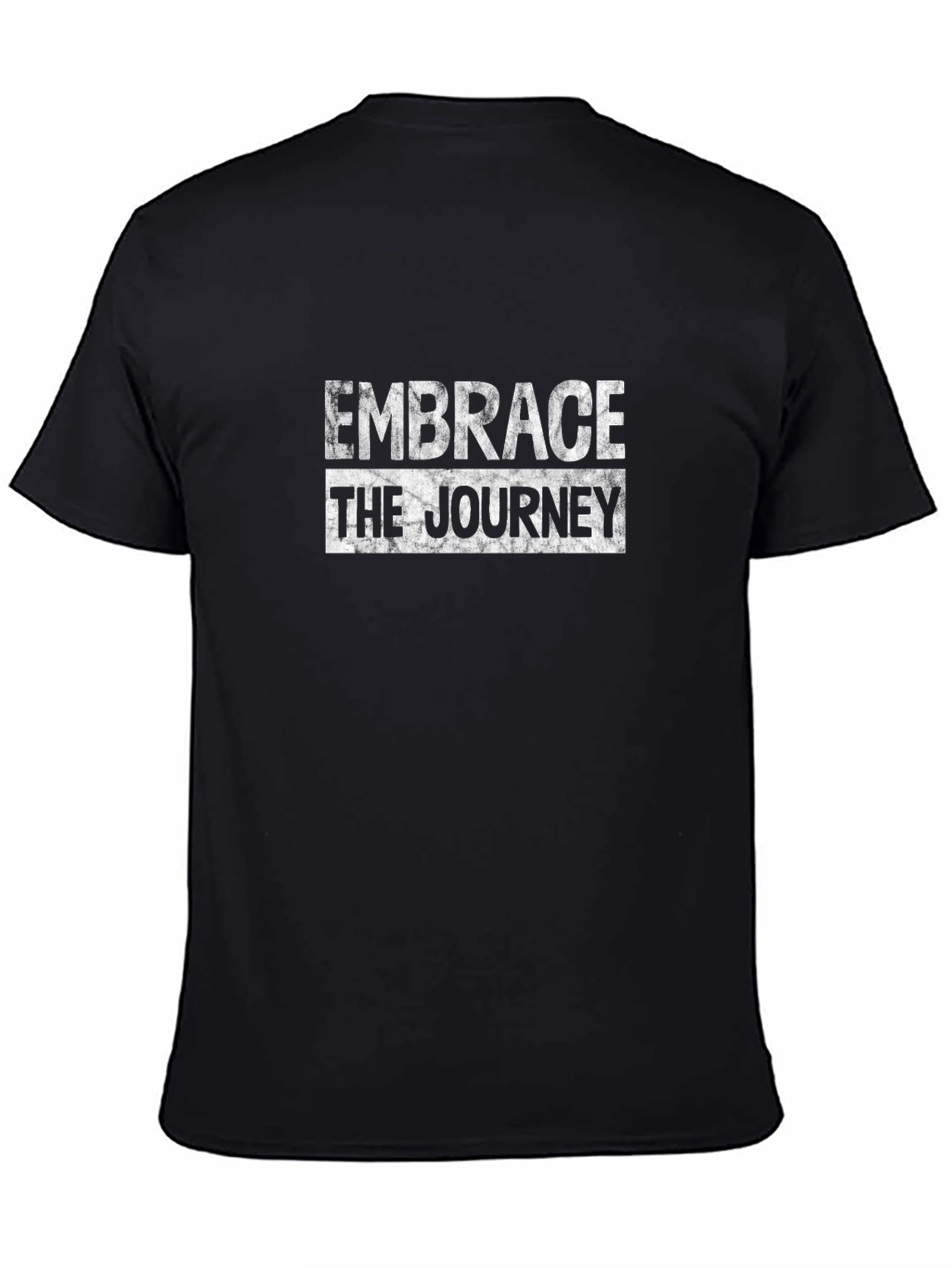 Embrace The Journey Black T-Shirt