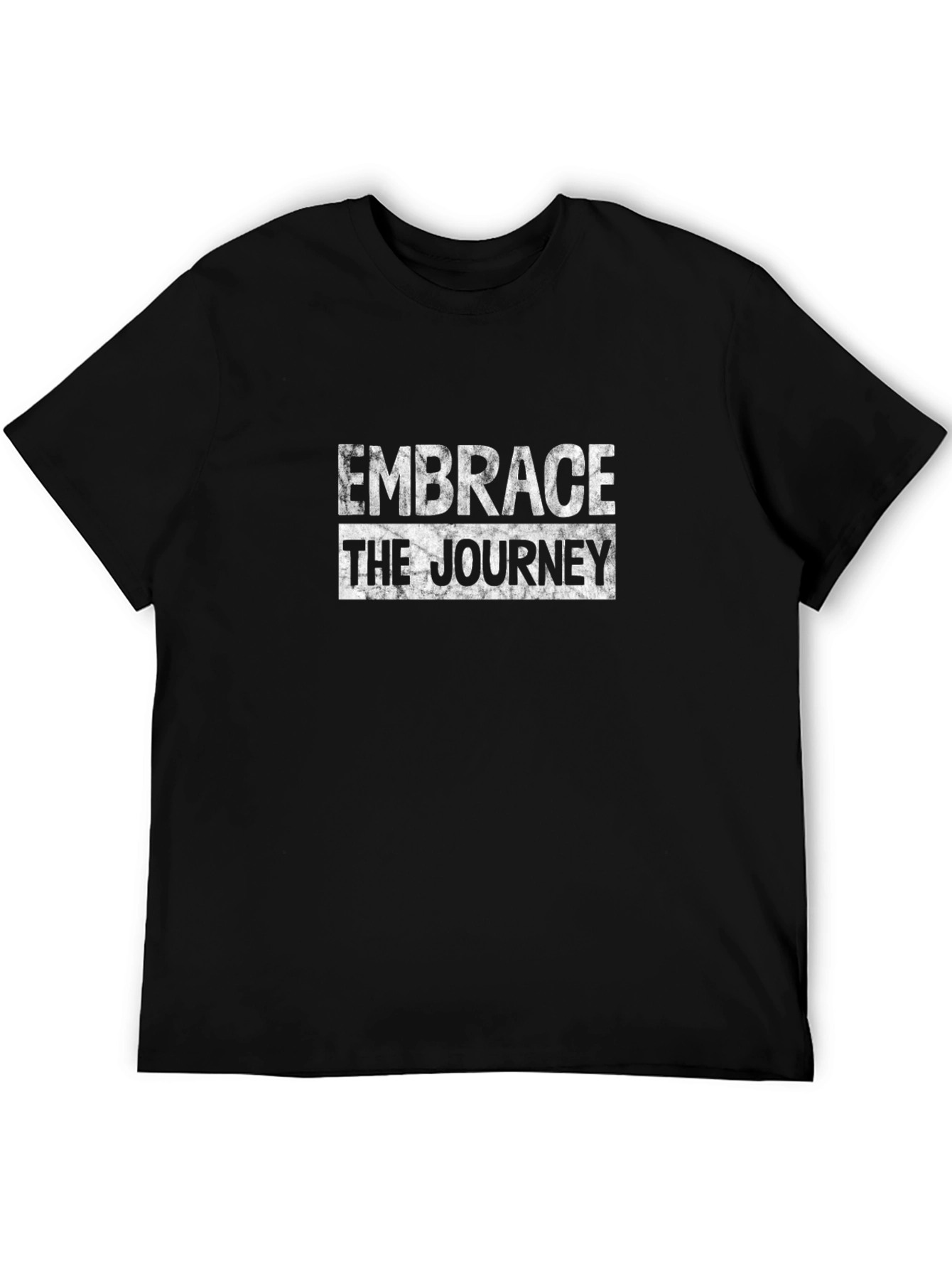 Embrace The Journey Black T-Shirt