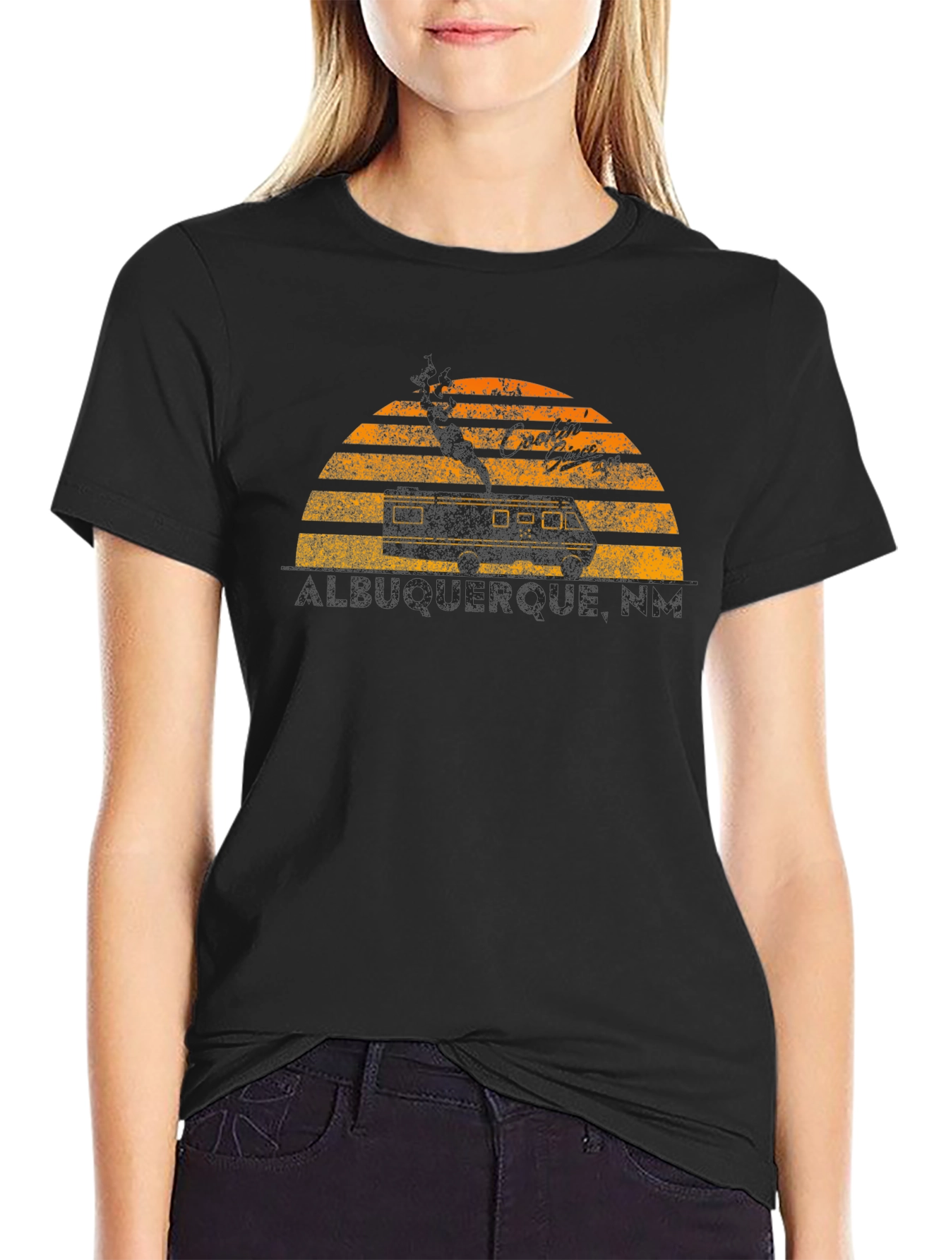 Albuquerque NM T-Shirt Breaking Bad RV Graphic Tee