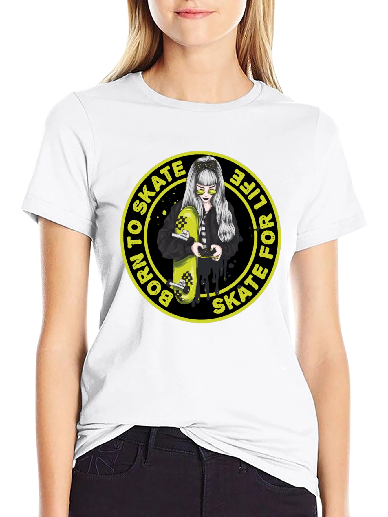 Born to Skate Graphic Tee