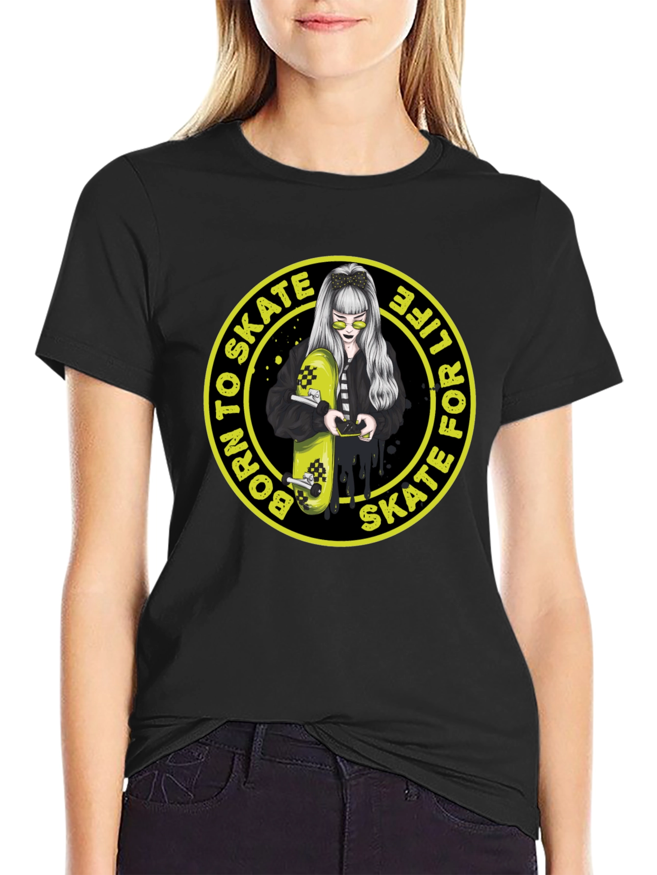 Born to Skate Graphic Tee