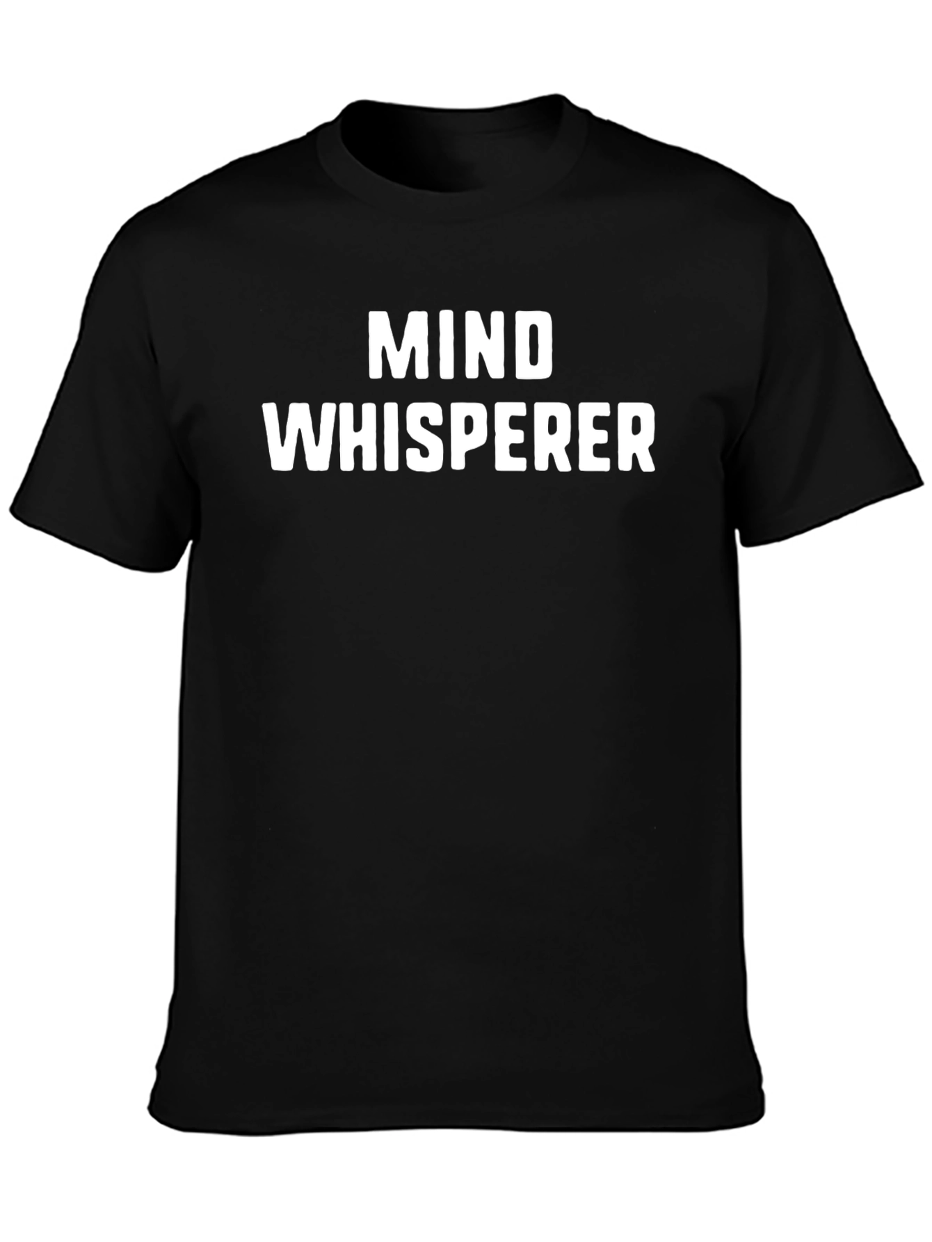Mind Whisperer Graphic T-Shirt - Black