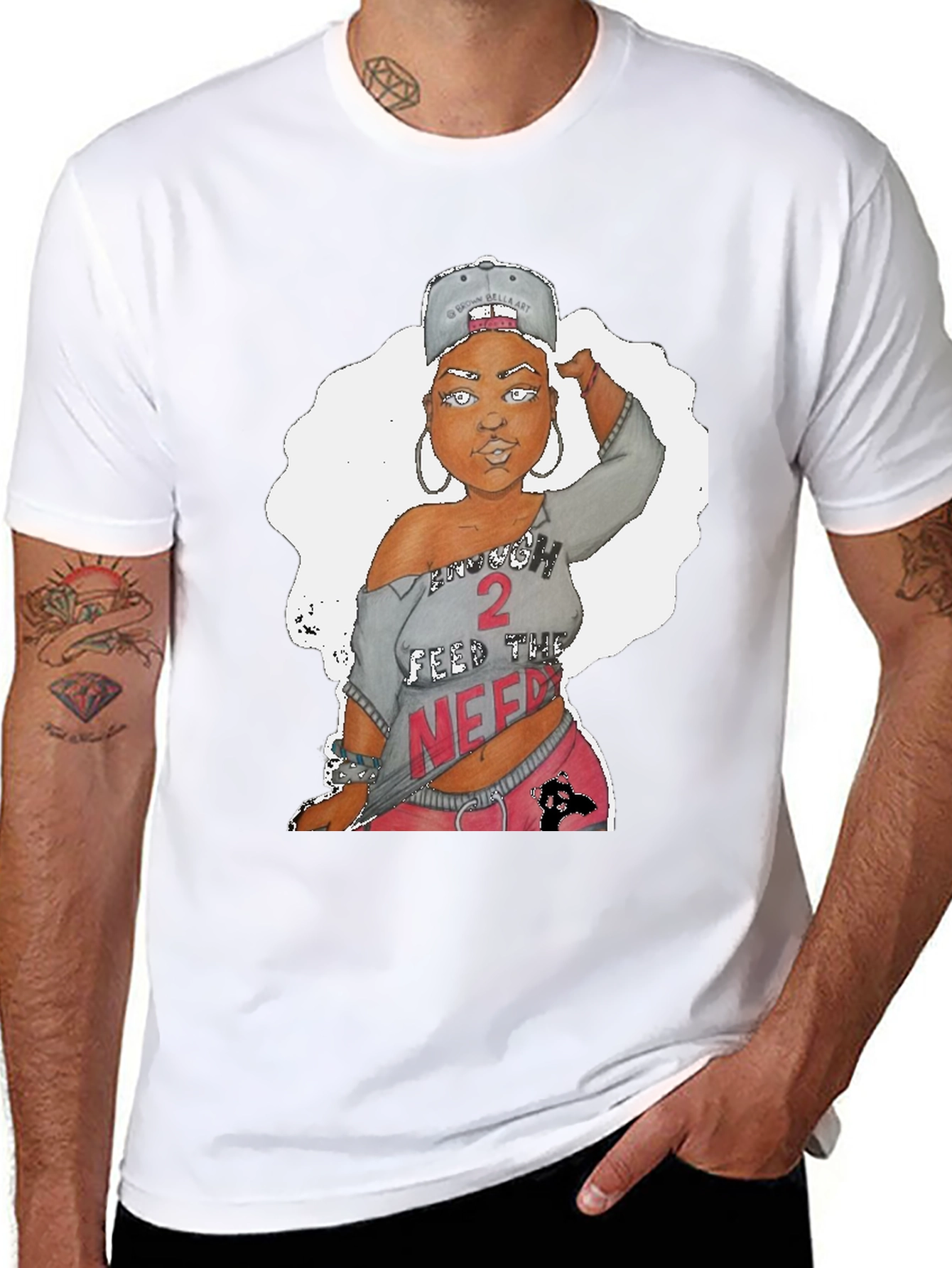 Brunch 2 Feed The Need Graphic T-Shirt