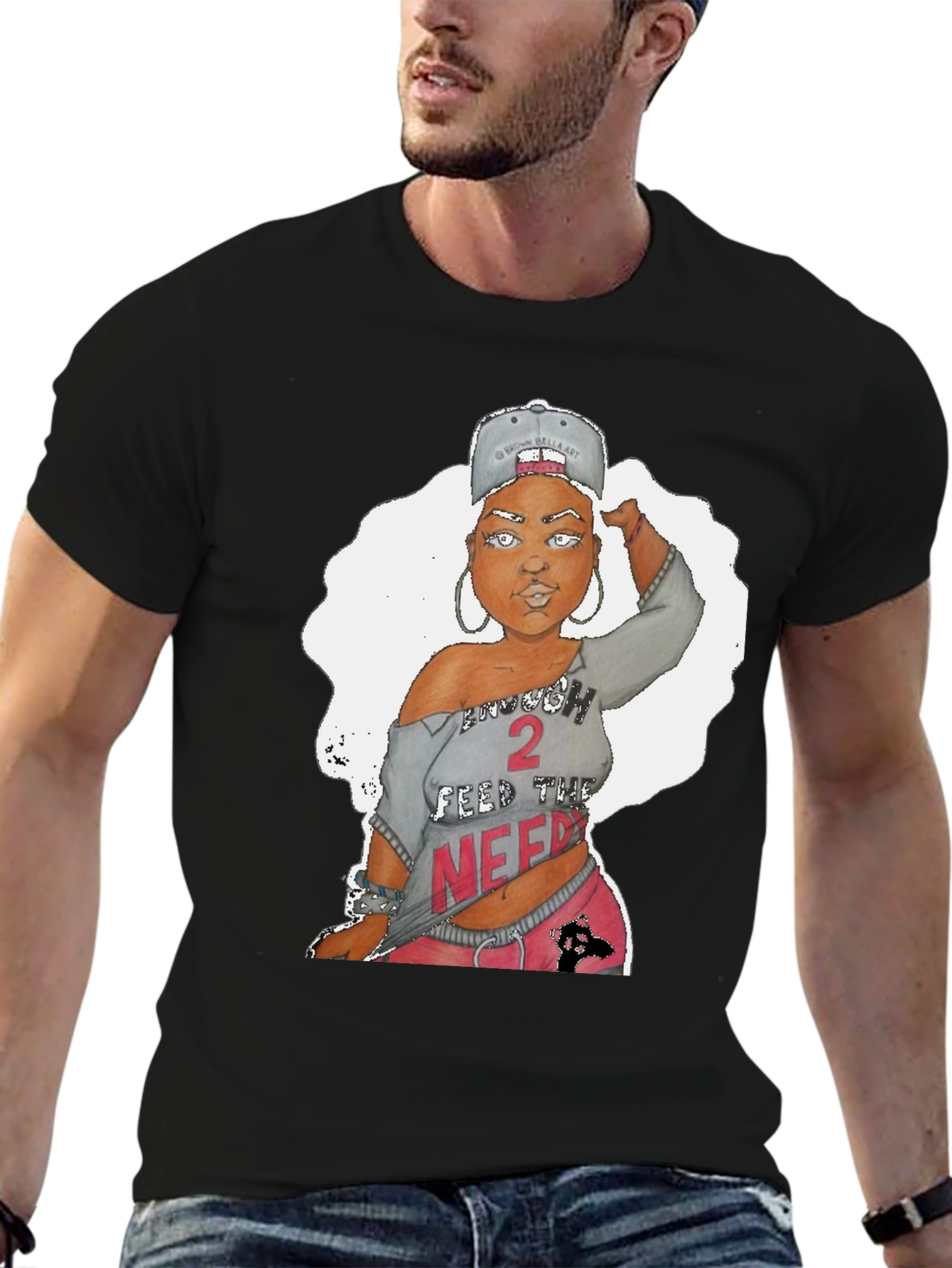Brunch 2 Feed The Need Graphic T-Shirt