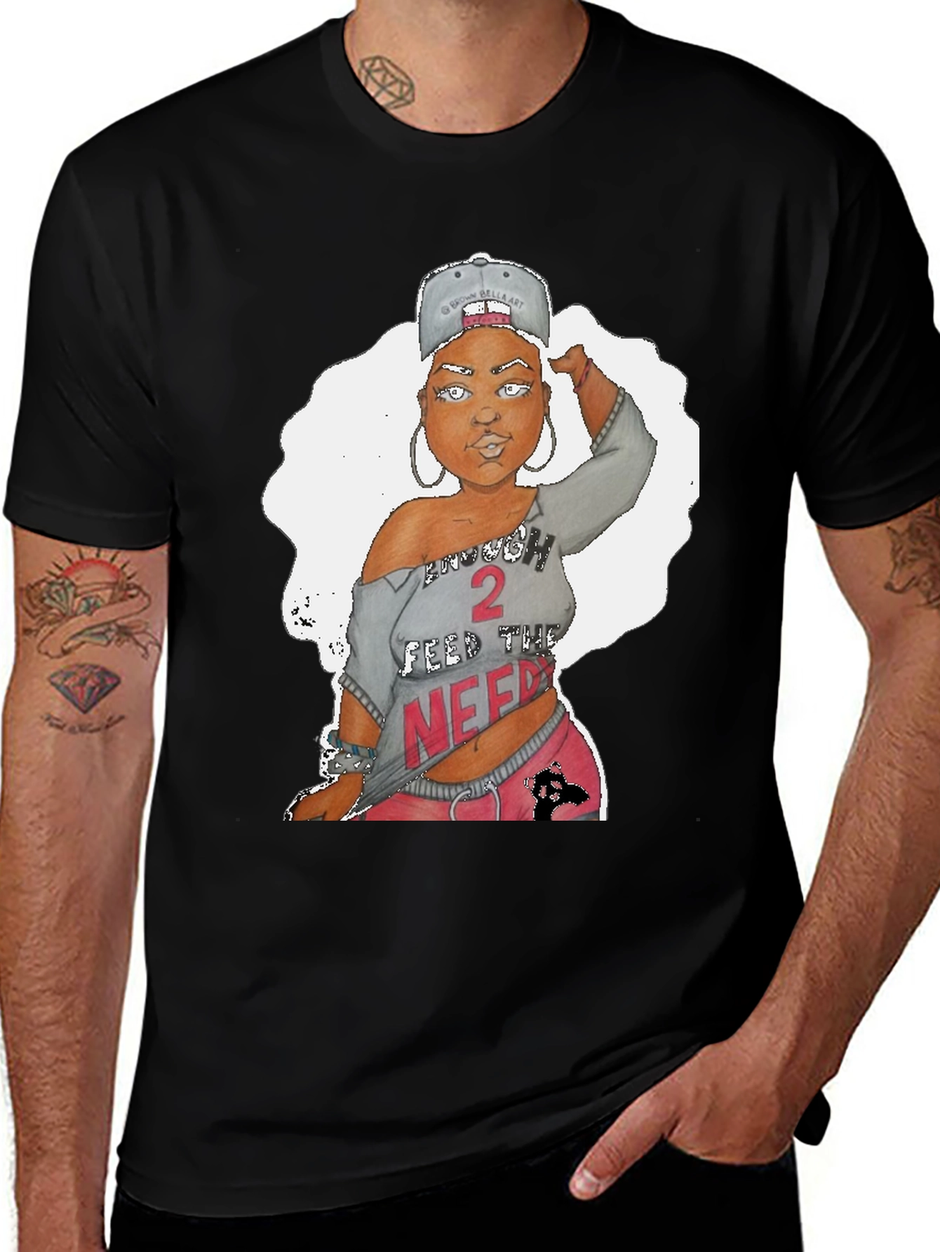 Brunch 2 Feed The Need Graphic T-Shirt
