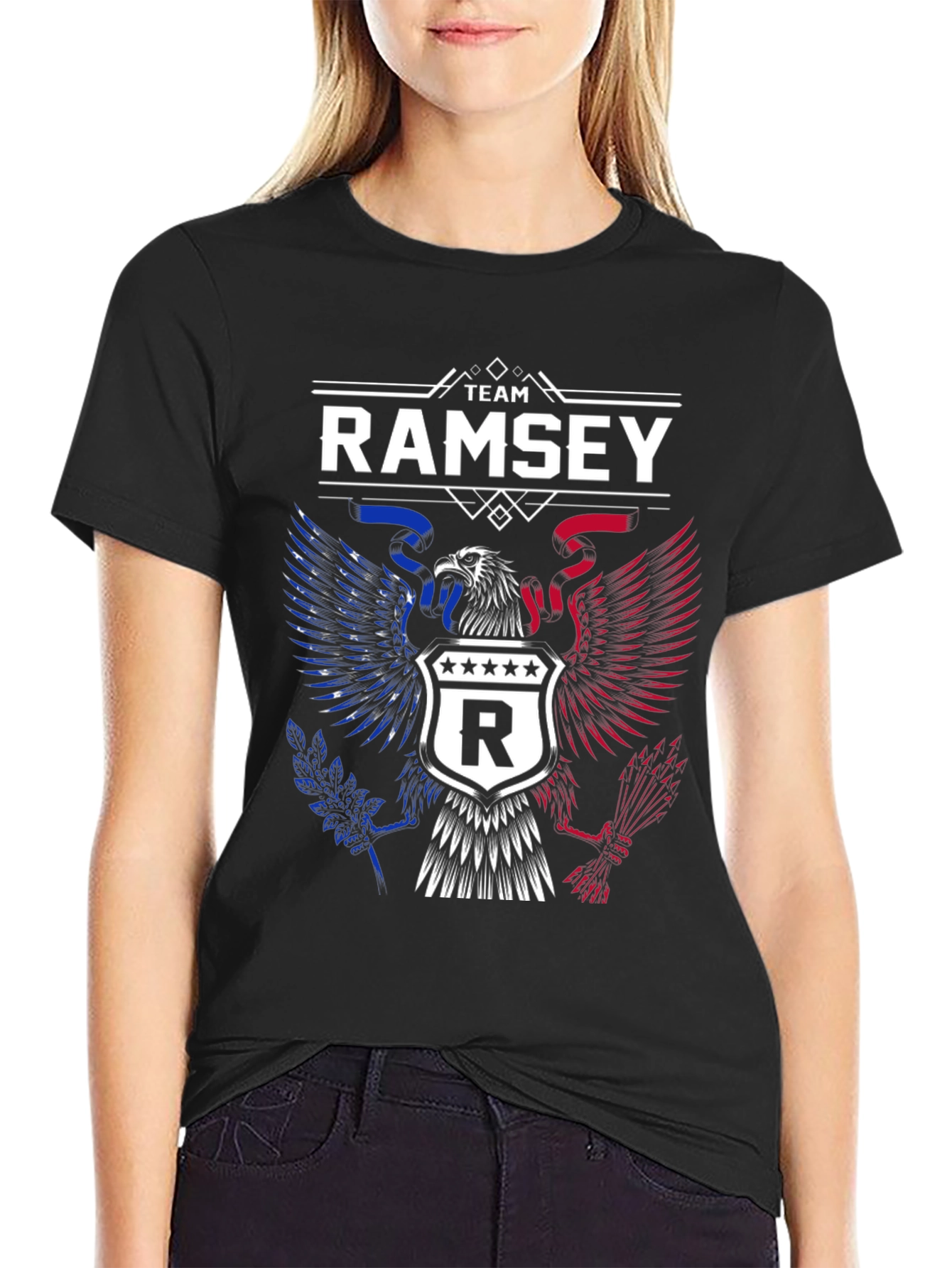 Team Ramsey Patriotic Eagle T-Shirt