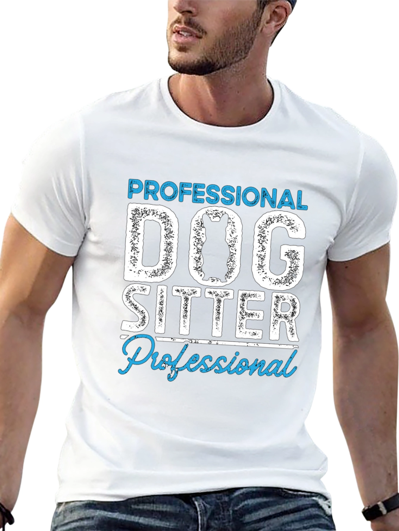Professional Dog Sitter Graphic Tee