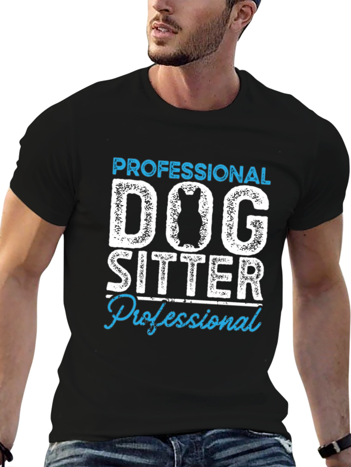 Professional Dog Sitter Graphic Tee
