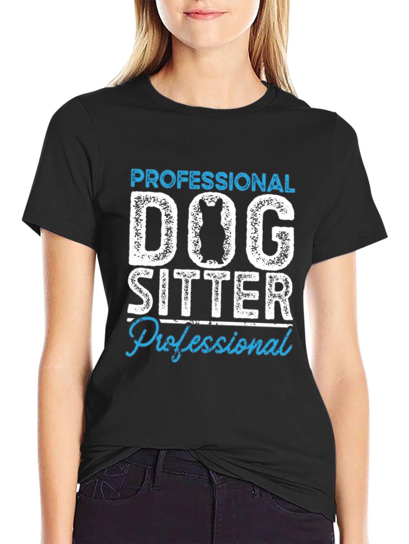 Professional Dog Sitter Graphic Tee