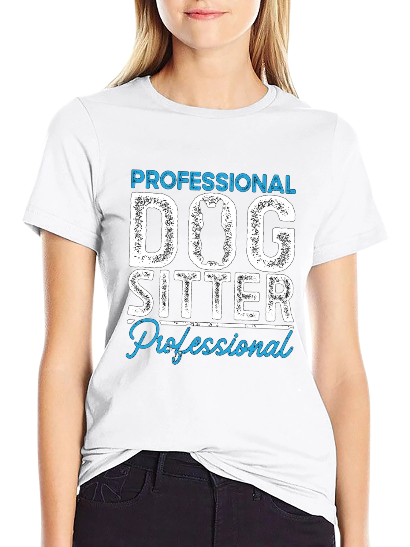 Professional Dog Sitter Graphic Tee