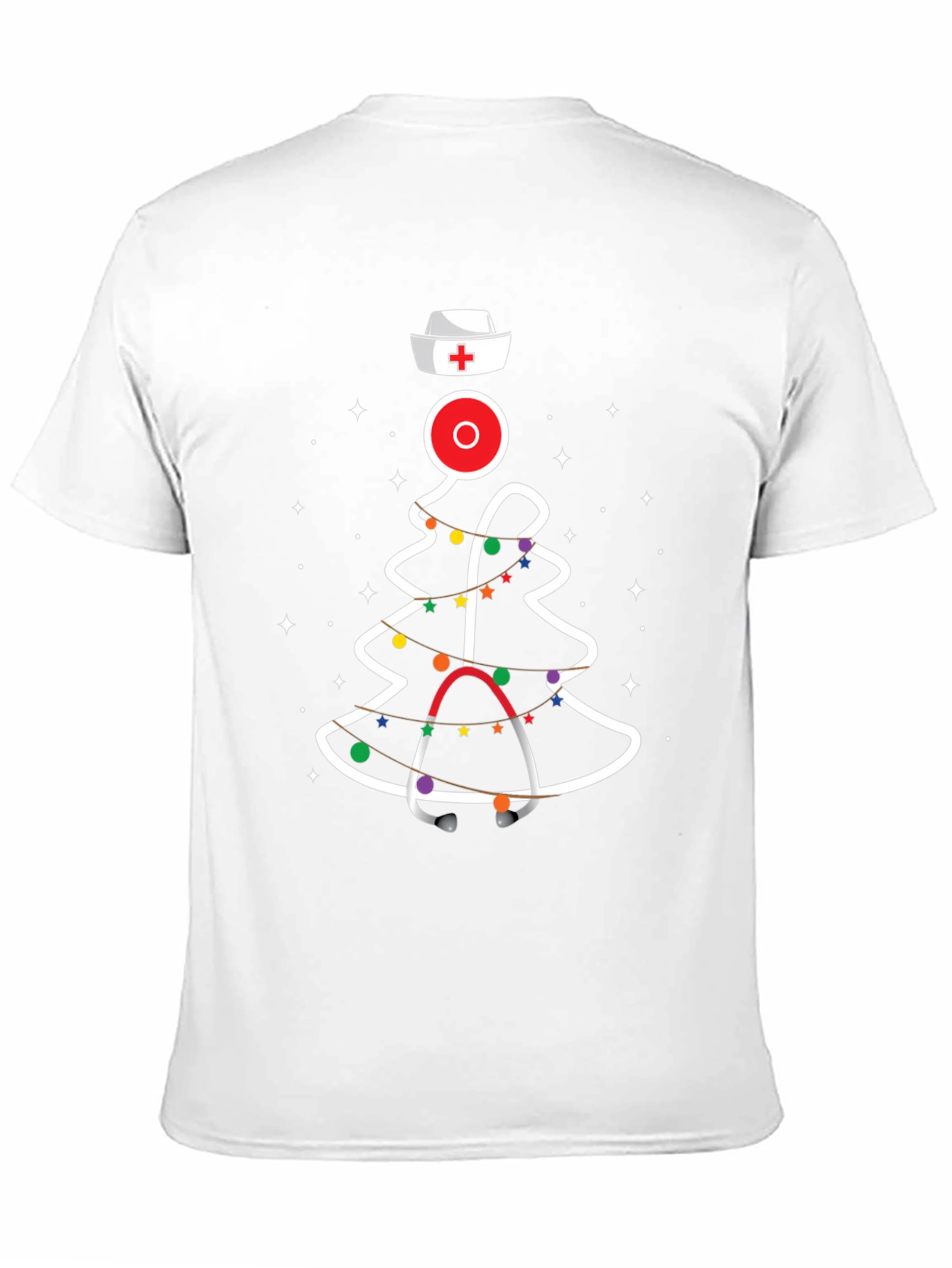 Nurse Christmas Tree T-Shirt