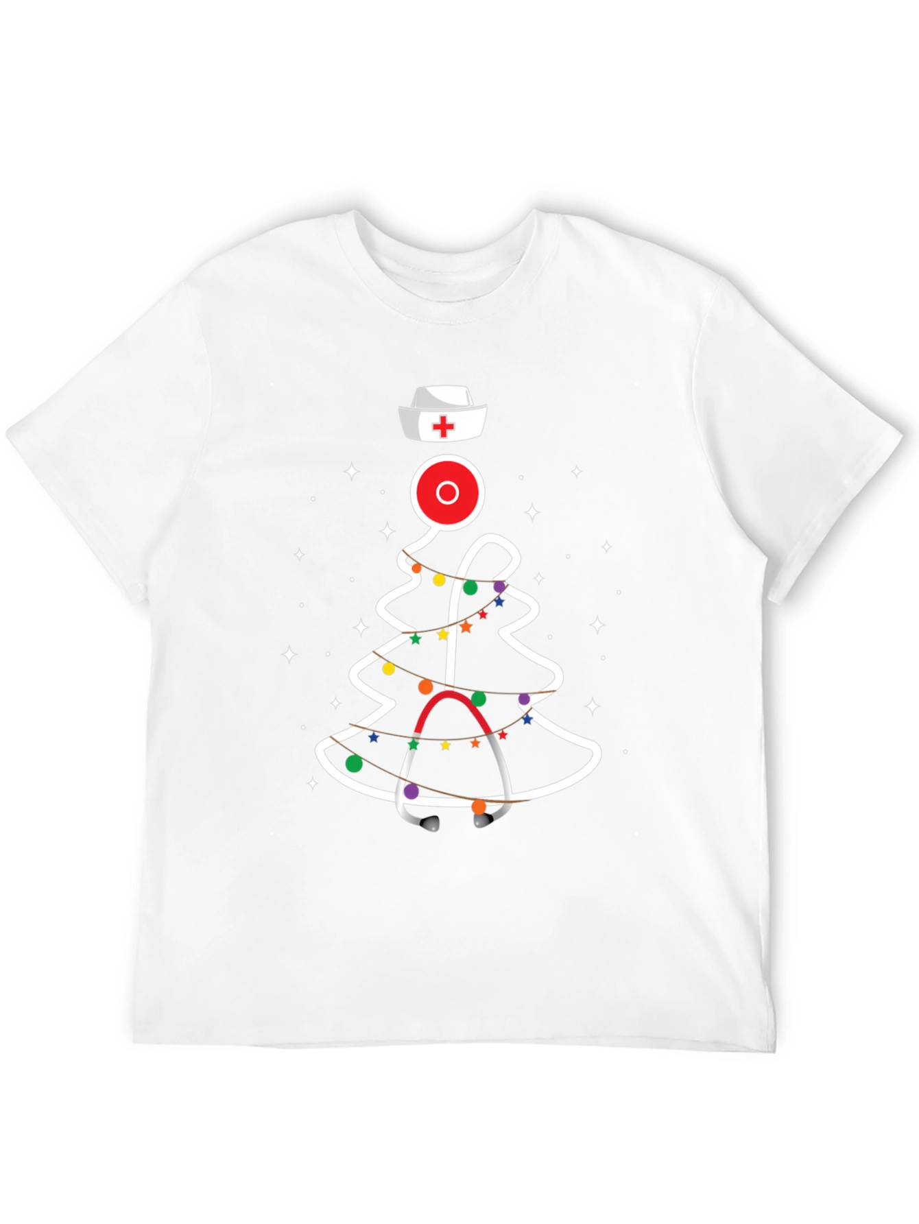 Nurse Christmas Tree T-Shirt