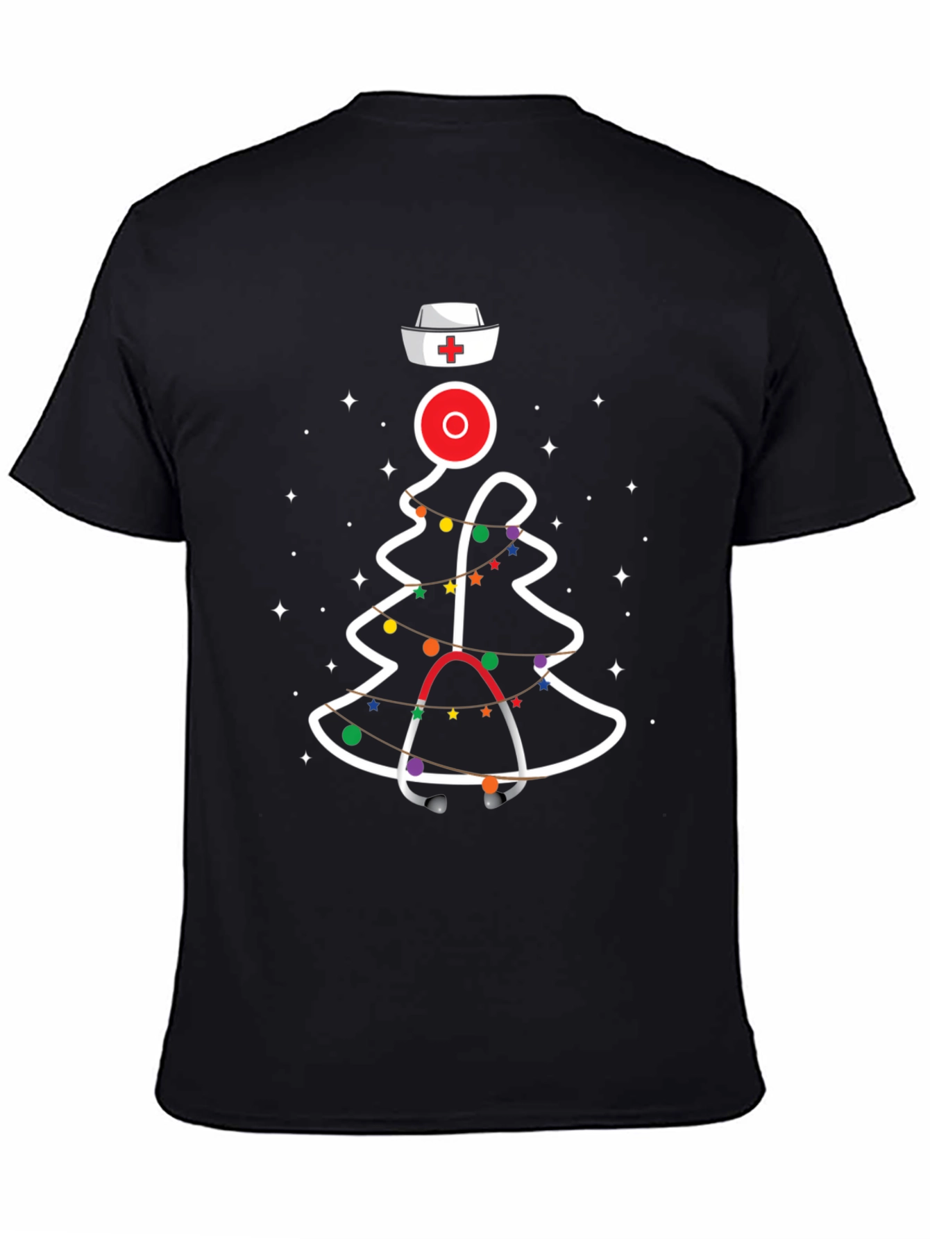 Nurse Christmas Tree T-Shirt