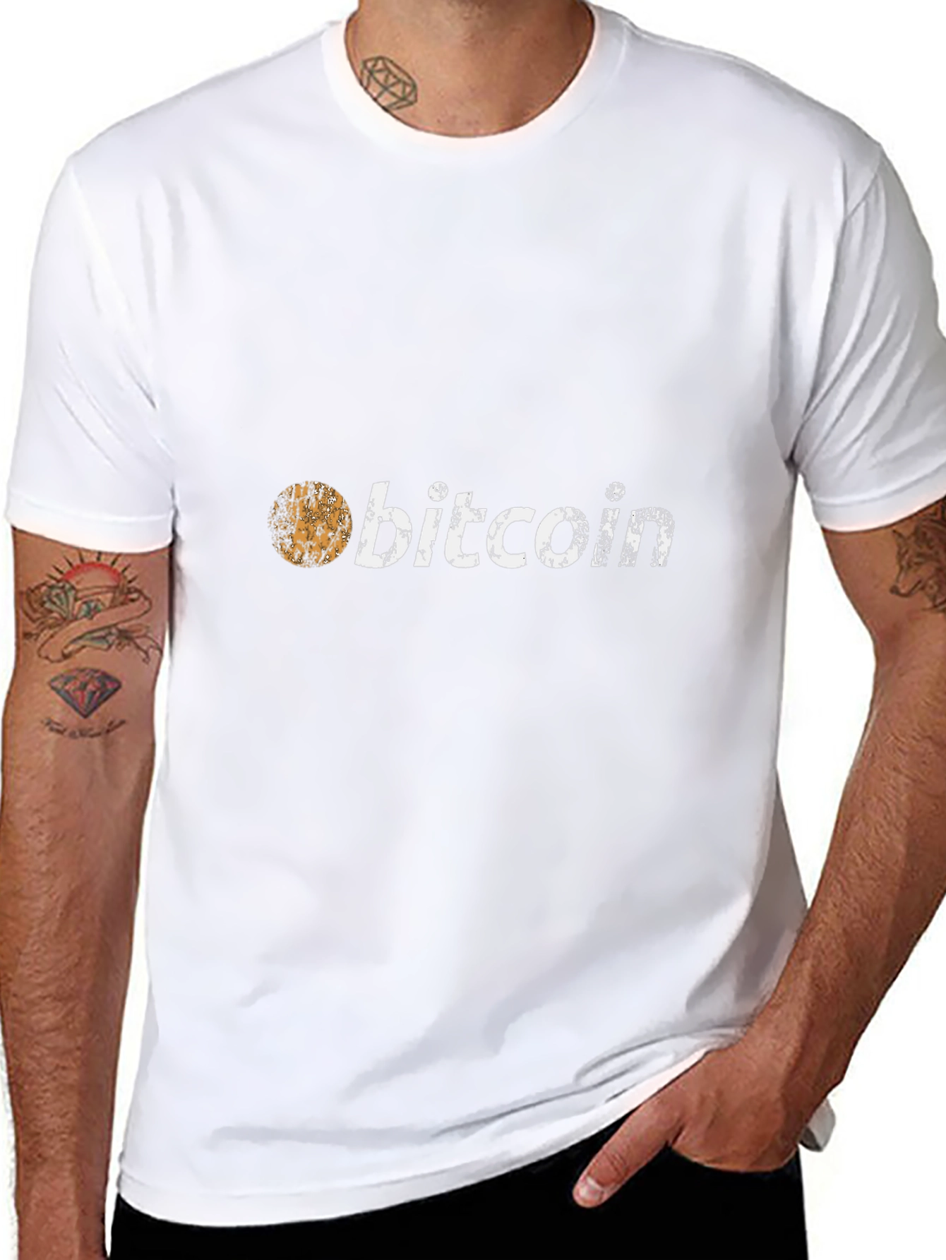 Bitcoin Graphic Tee - Crypto Currency Fan Apparel