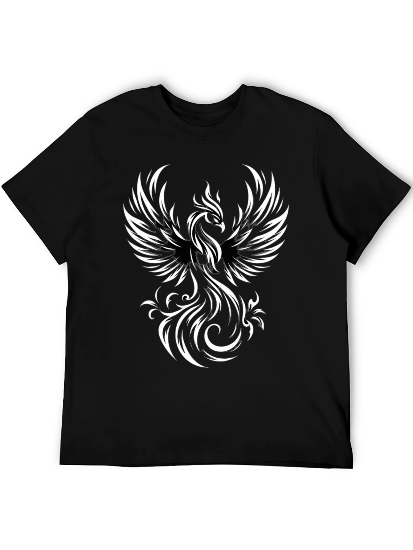 Phoenix Graphic Black T-Shirt