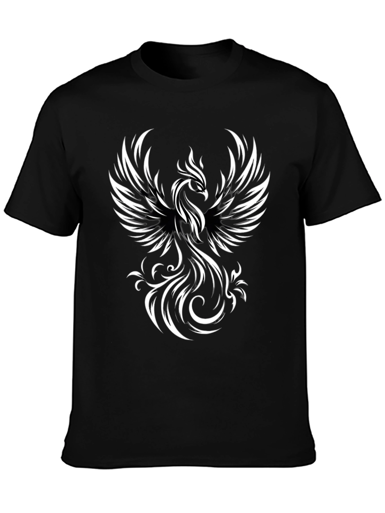 Phoenix Graphic Black T-Shirt