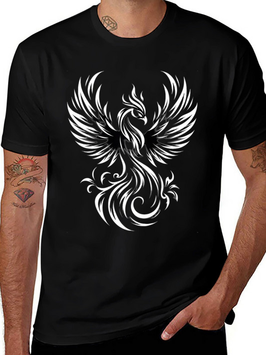 Phoenix Graphic Black T-Shirt