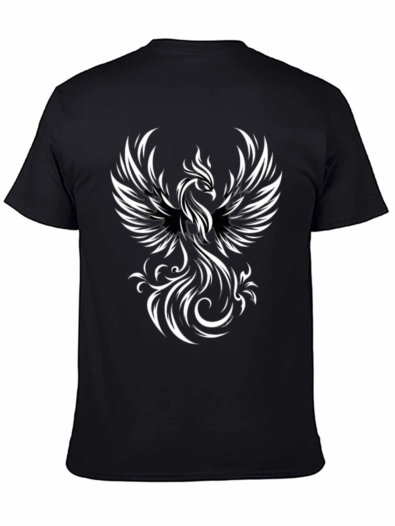 Phoenix Graphic Black T-Shirt