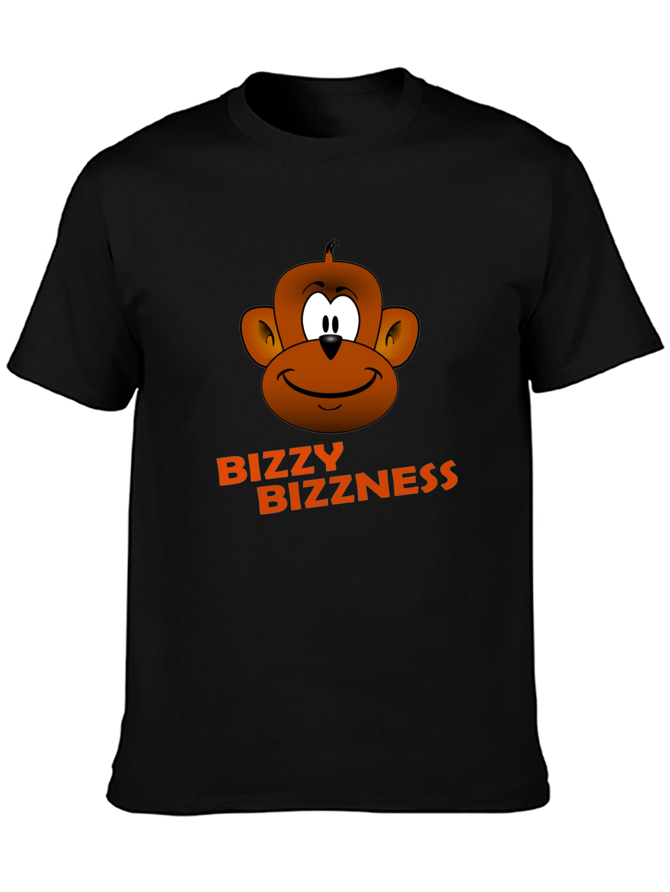 Bizzy Bizzness Monkey Graphic T-Shirt